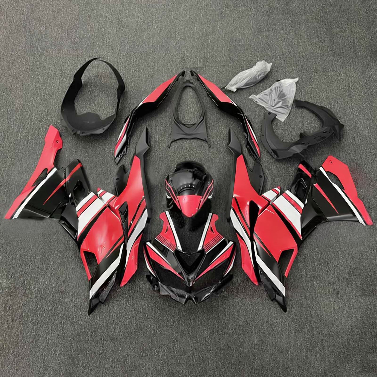 Kit de carénage d'injection Kawasaki Ninja ZX-25R ZX-4R ZX-4RR 2019-2024