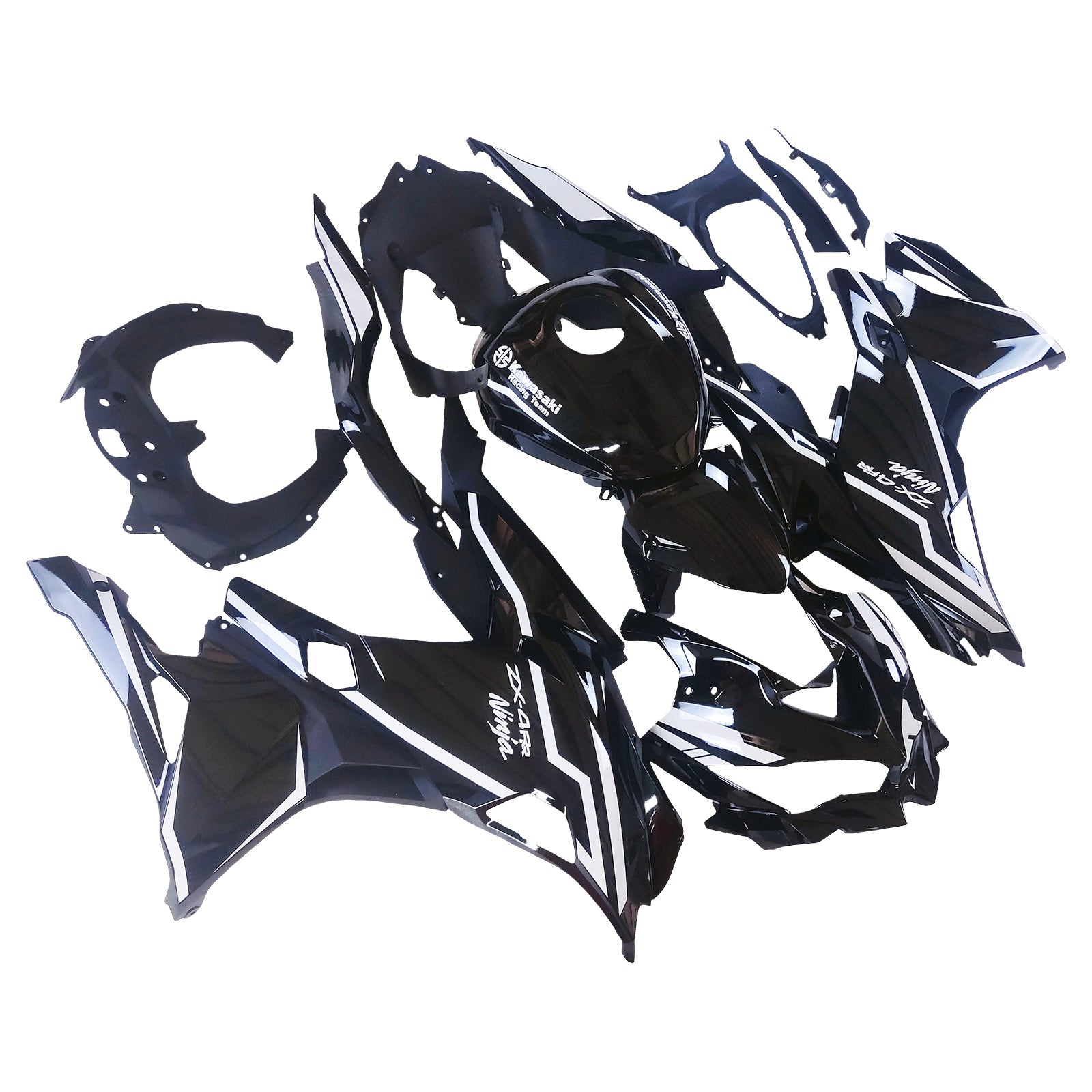 Kit de carénage d'injection Kawasaki Ninja ZX-25R ZX-4R ZX-4RR 2019-2024