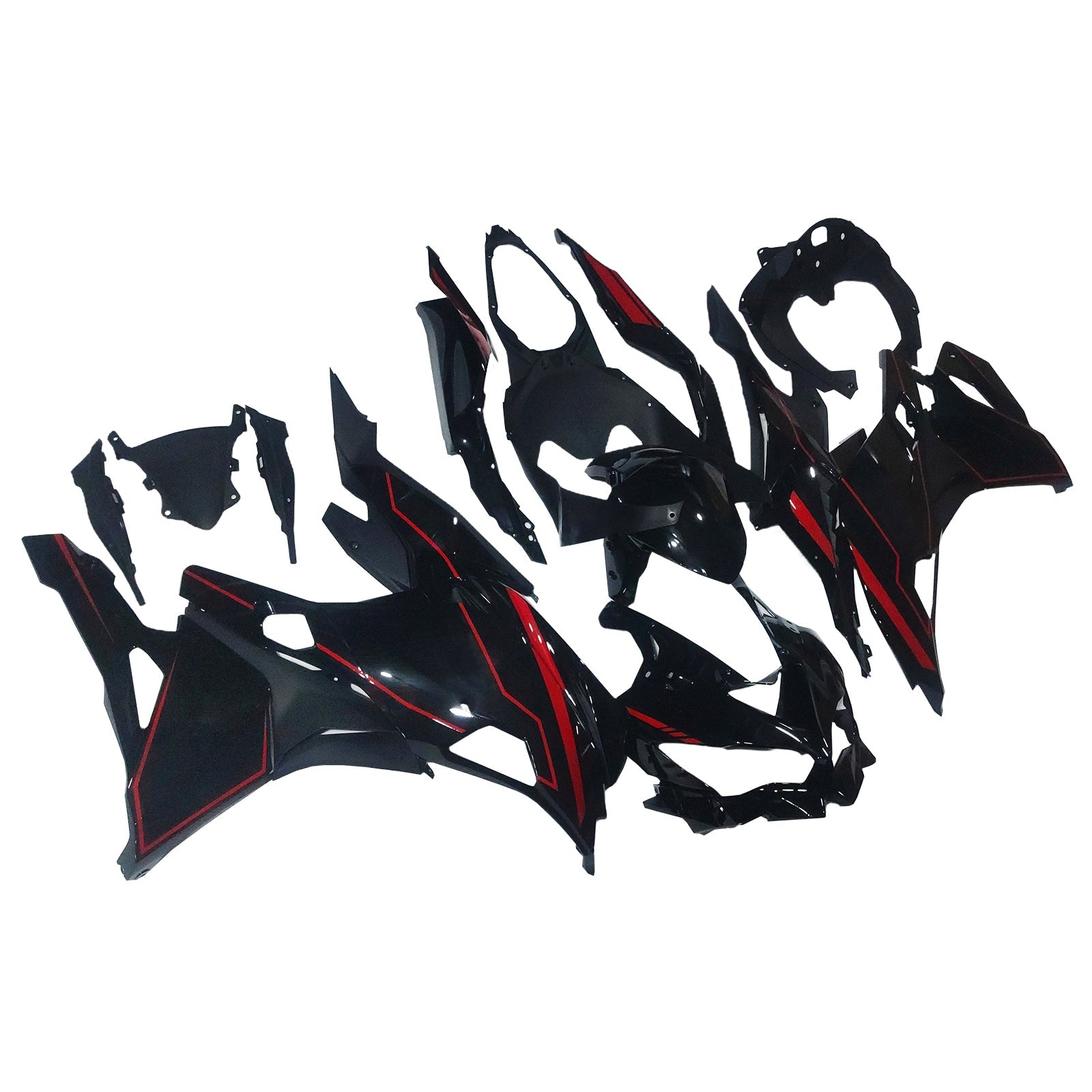 Kit de carénage d'injection Kawasaki Ninja ZX-25R ZX-4R ZX-4RR 2019-2024