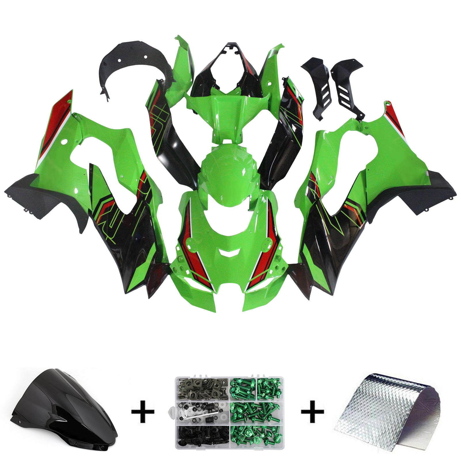 Amotopart Kawasaki ZX-10R ZX10R 2021-2023 komplet karoserije ABS