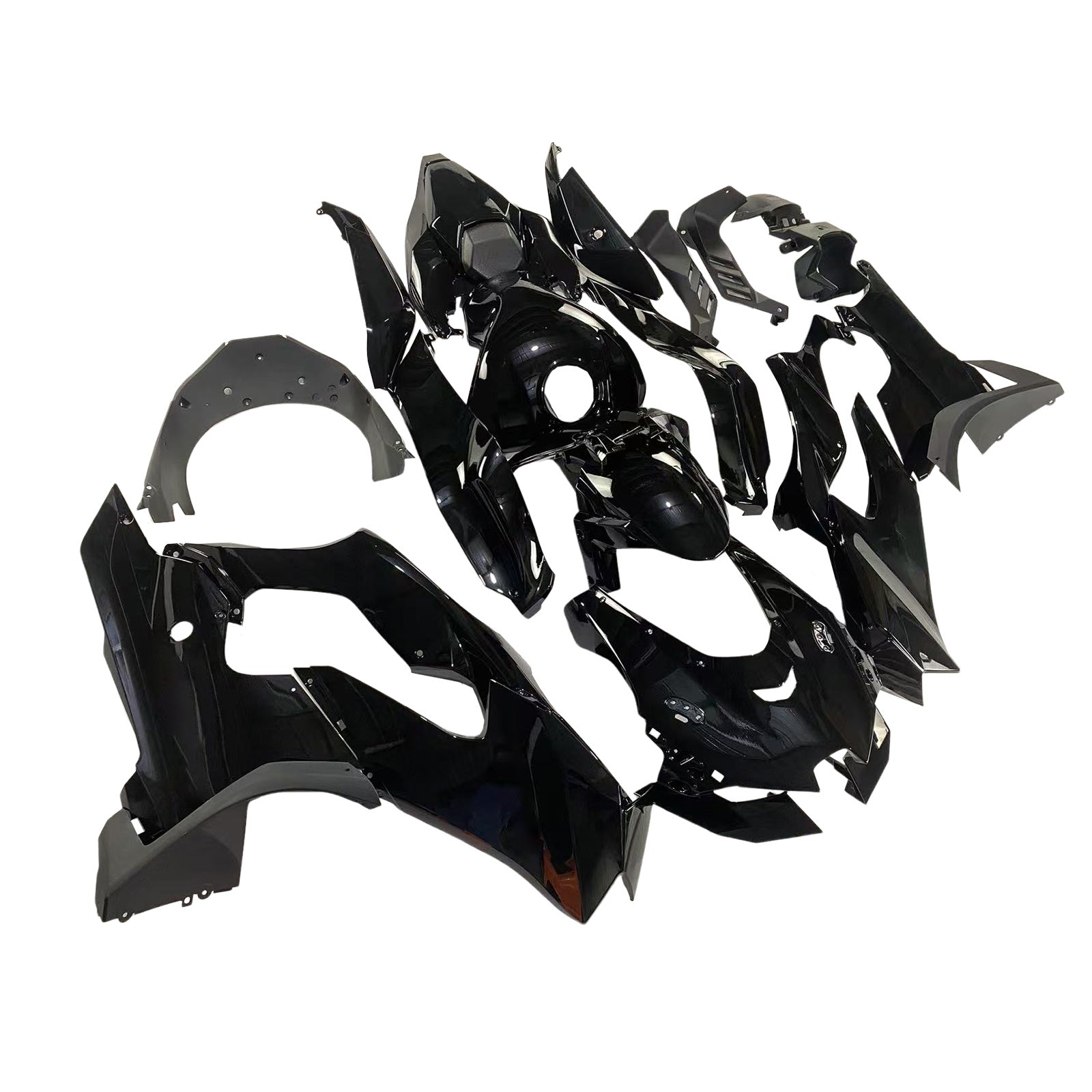 Amotopart Kawasaki ZX-10R ZX10R 2021-2023 Kit de carénage Carrosserie ABS