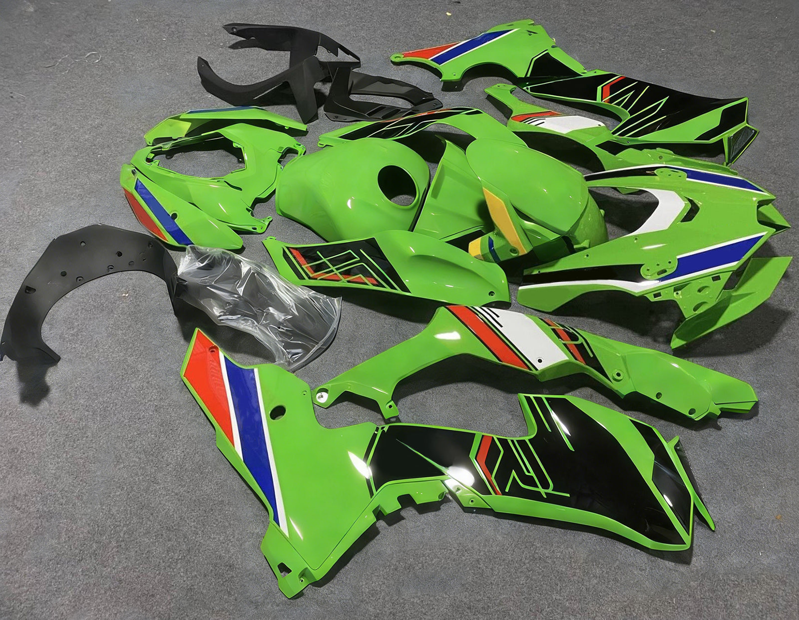 Kit de carénage d'injection Kawasaki ZX-10R ZX-10RR 2021-2024 ABS