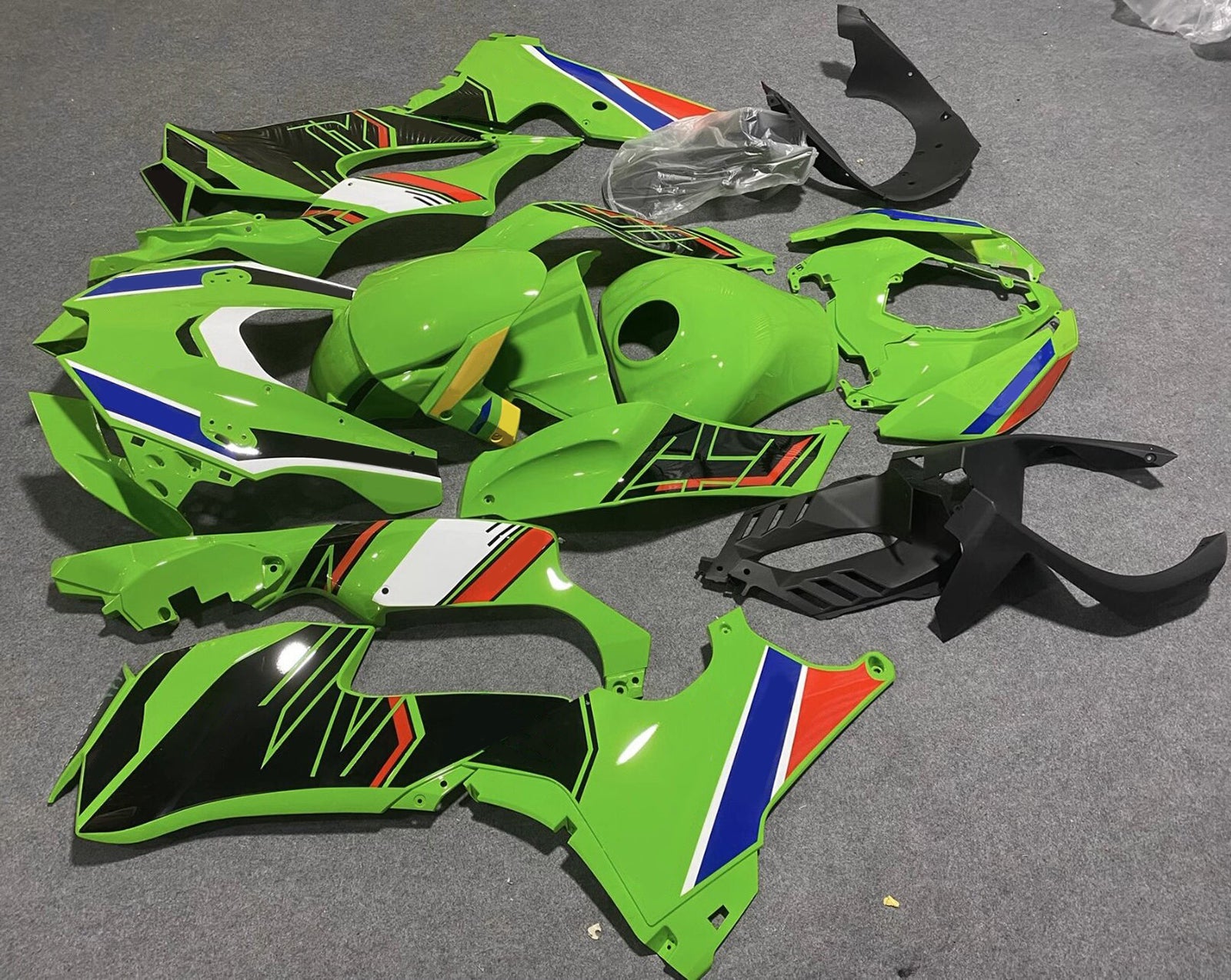 Kit de carénage d'injection Kawasaki ZX-10R ZX-10RR 2021-2024 ABS