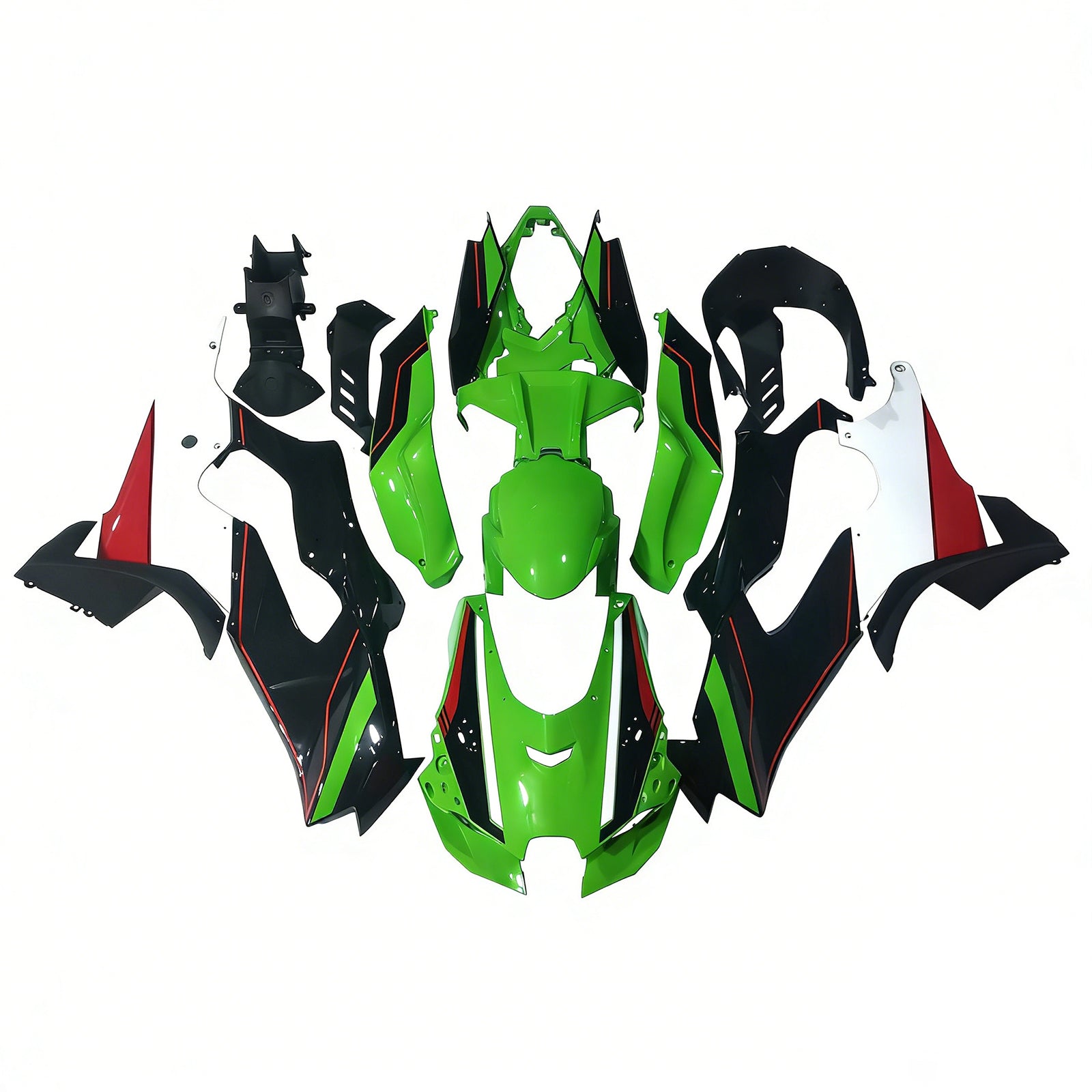 Kawasaki ZX-10R ZX-10RR 2021-2024 ABS injectiekuipset