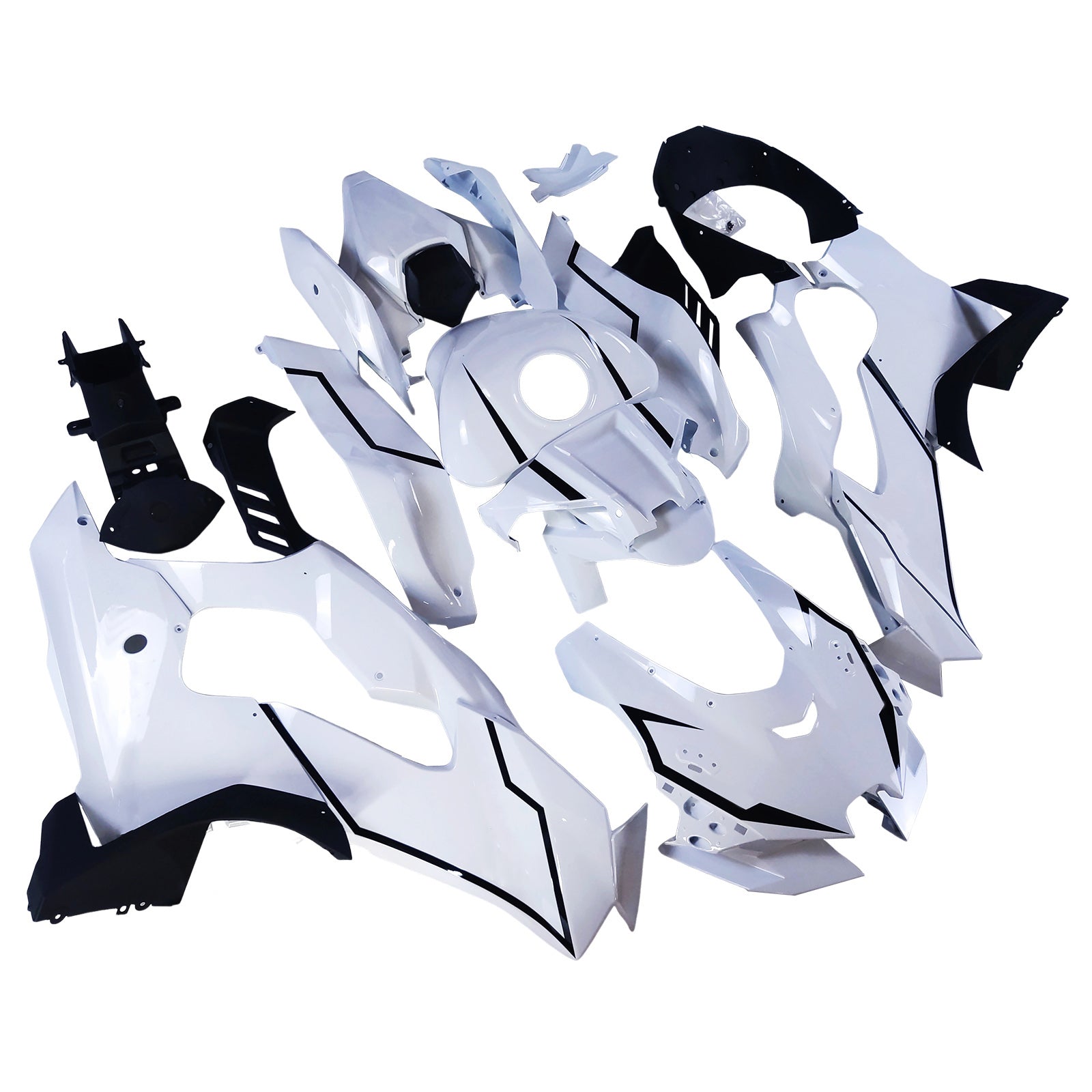 Injection Fairing Kit Bodywork ABS fit For Kawasaki ZX-10R ZX-10RR 2021-2025