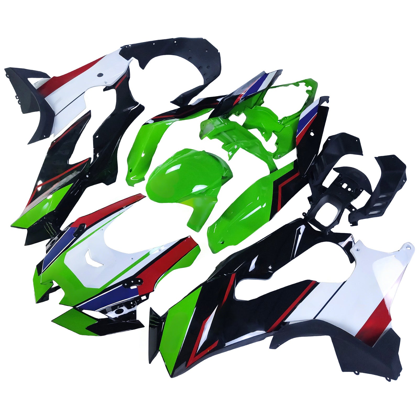 Kit de carénage d'injection Kawasaki ZX-10R ZX-10RR 2021-2024 ABS