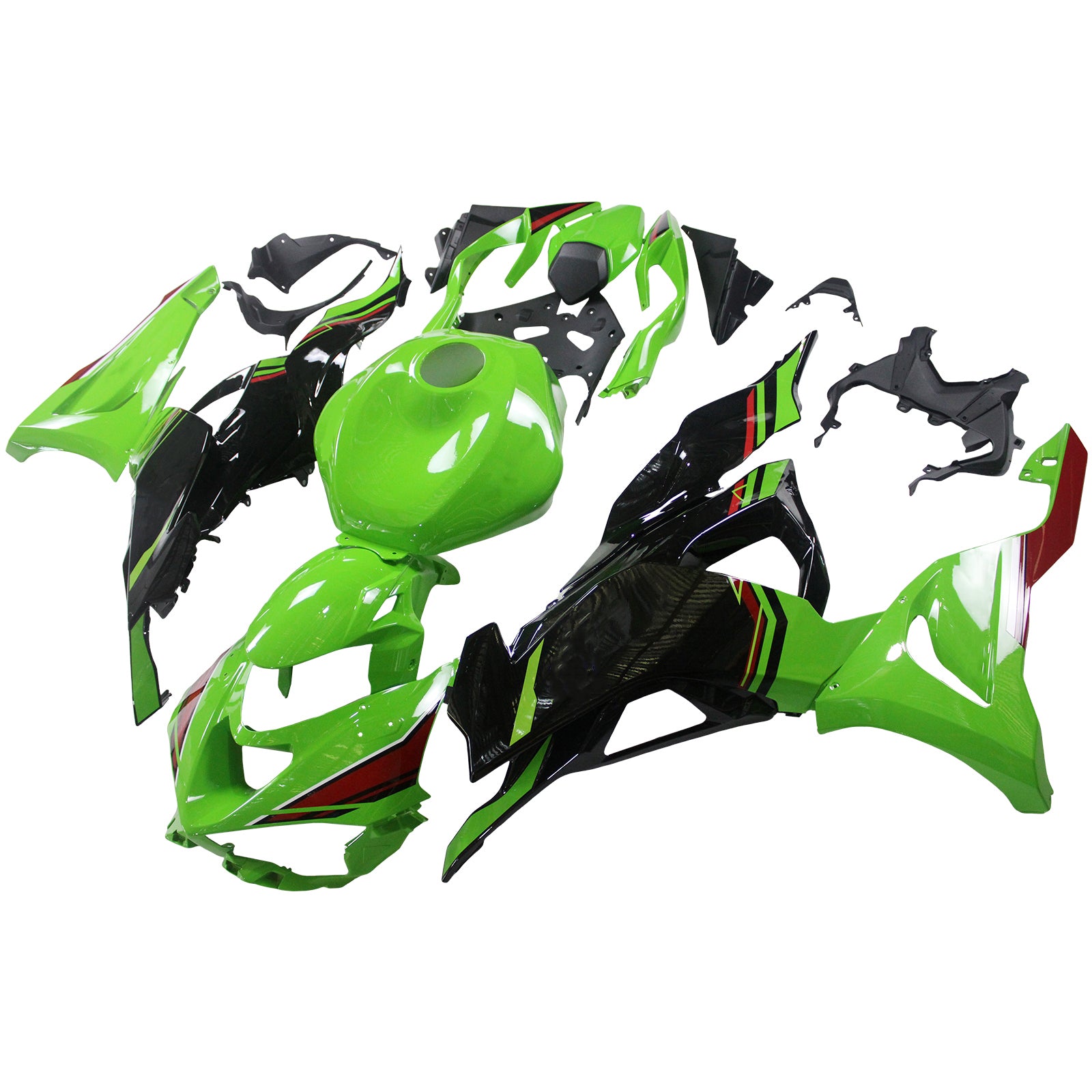 Kawasaki ZX-6R ZX6R 2024 Kit di carenatura a iniezione, carrozzeria in plastica ABS