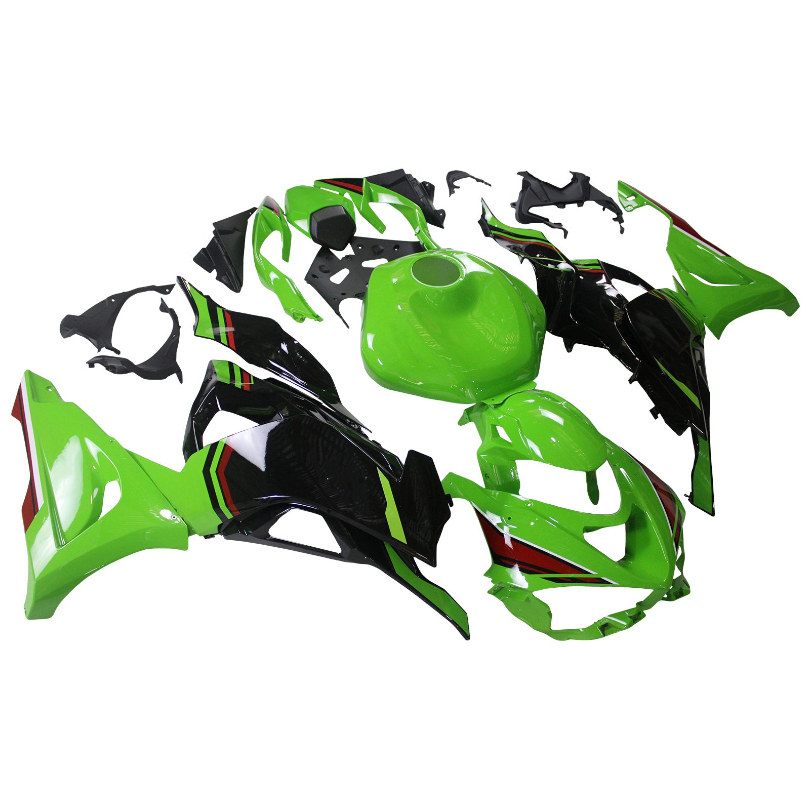 Kawasaki ZX-6R ZX6R 2024 Kit di carenatura a iniezione, carrozzeria in plastica ABS