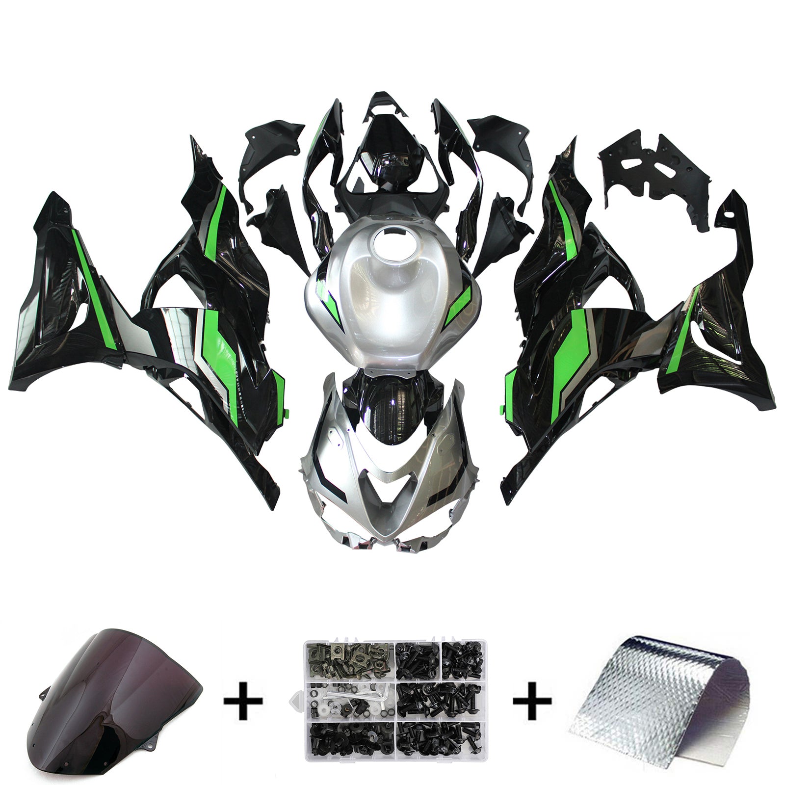 Injectiekuipset Kawasaki ZX-6R ZX6R 2024 ABS kunststof carrosserie