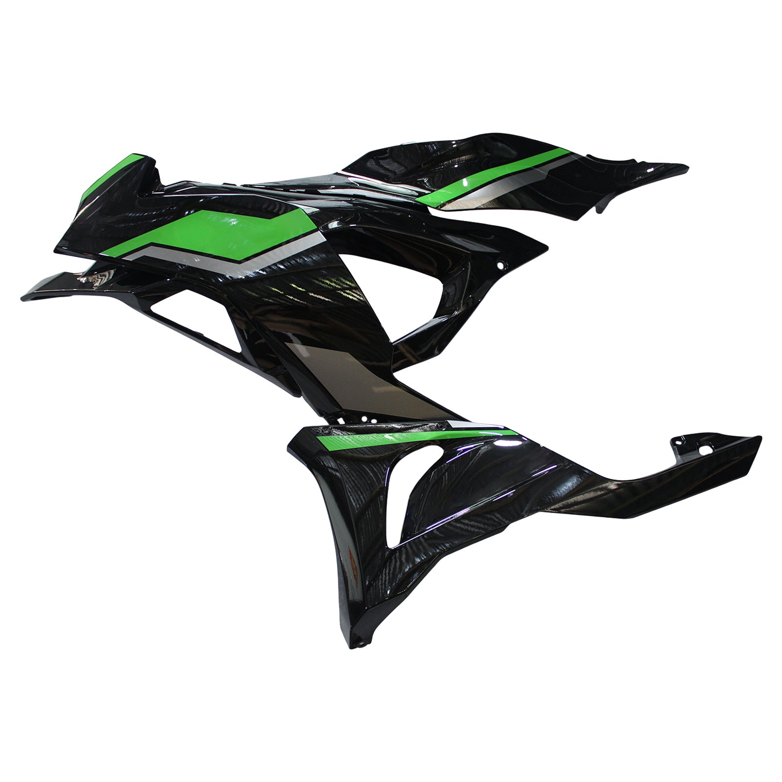 Ruiskutussuojasarja Kawasaki ZX-6R ZX6R 2024 ABS muovinen kori