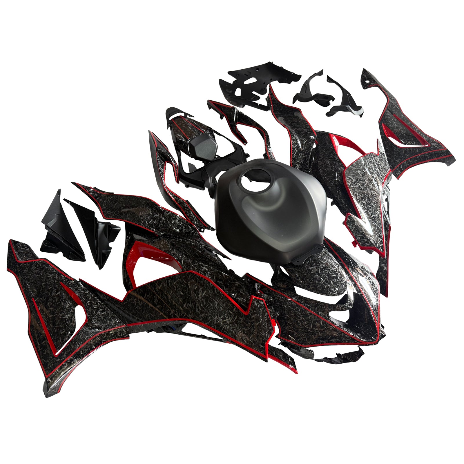 Komplet za vbrizgavanje, plastično telo za Kawasaki ZX-6R 2024-2025