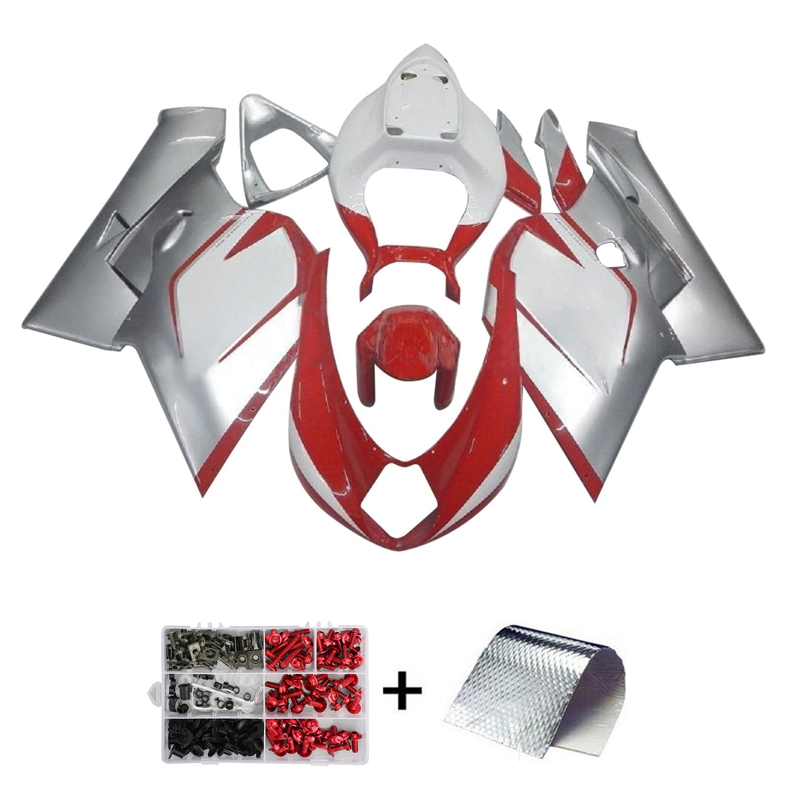 Amotopart MV Agusta F4 1000 2005-2006 Kit Place Plastics ABS