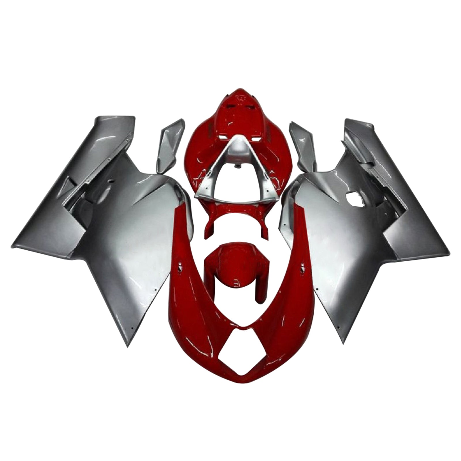 Amotopart MV Agusta F4 1000 2005-2006 Kit Carénage Carrosserie Plastique ABS