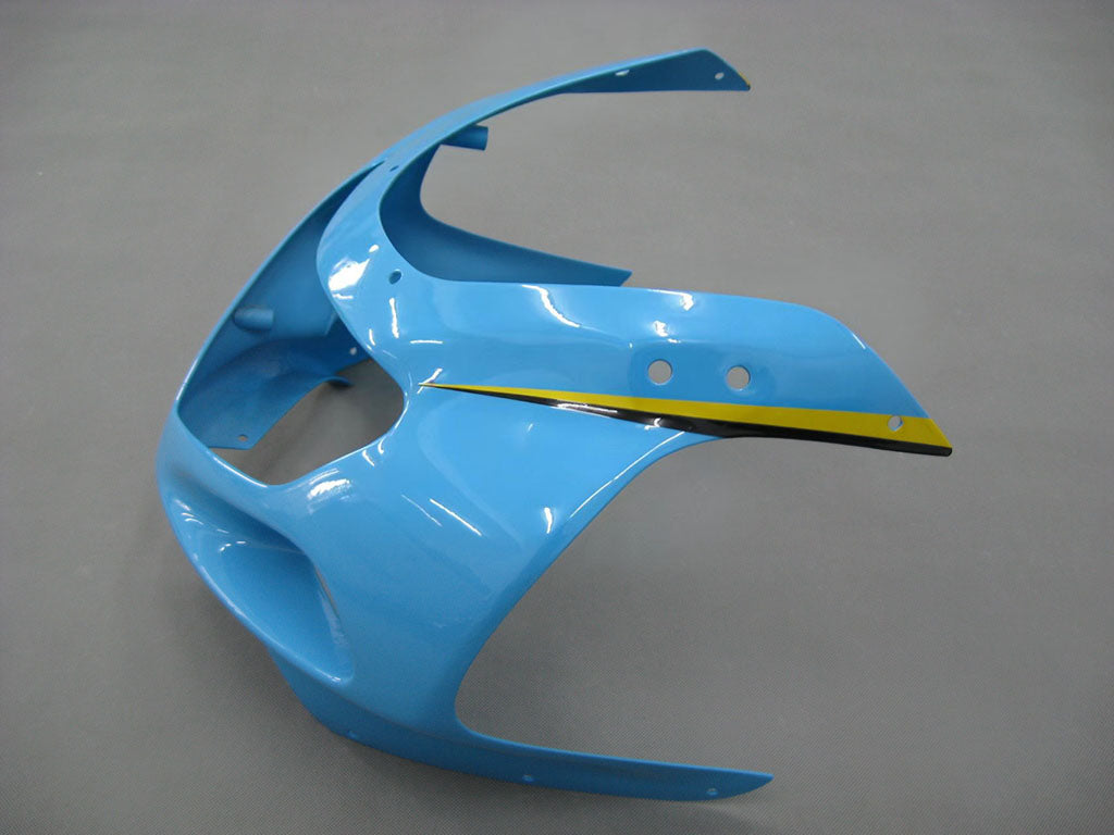 Carénages Amotopart 2000-2002 Suzuki GSXR 1000 Bleu Noir Rizla Generic