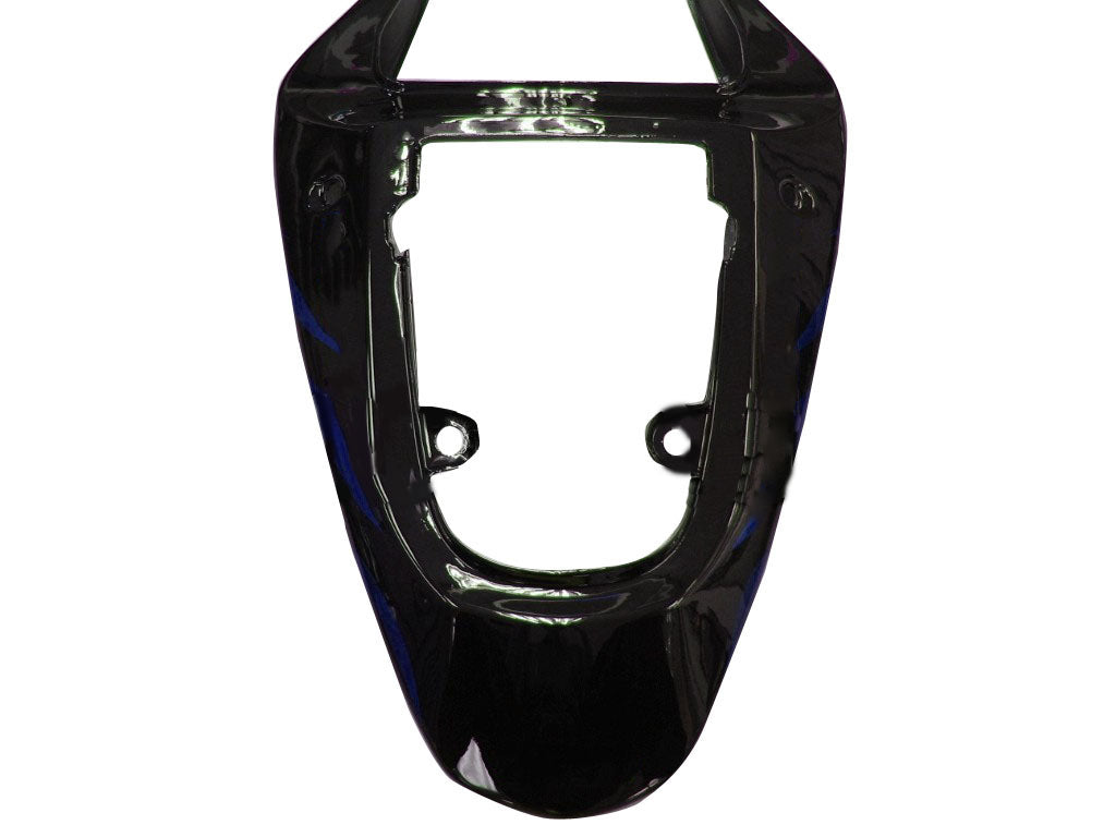 Carenados Amotopart 2000-2002 Suzuki GSXR 1000 Negro y Llama Azul Genérico