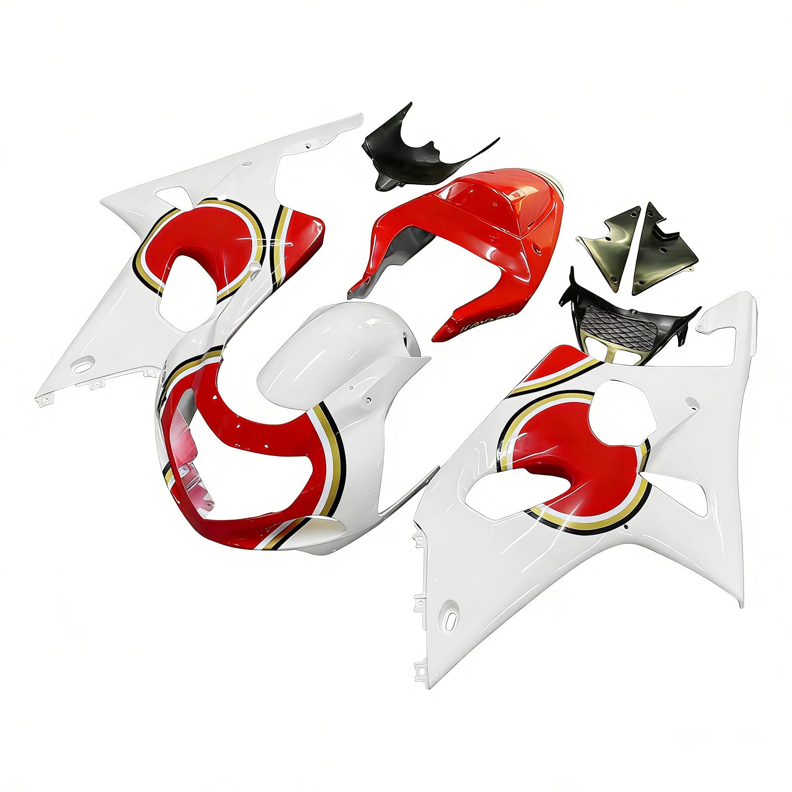 Kit de carenado Amotopart Suzuki GSXR1000 2000-2002 K1 K2