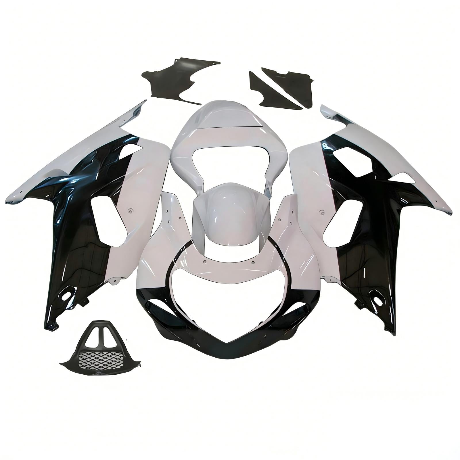 Amotopart Suzuki GSXR1000 2000-2002 K1 K2 Kit de carénage carrosserie plastique ABS