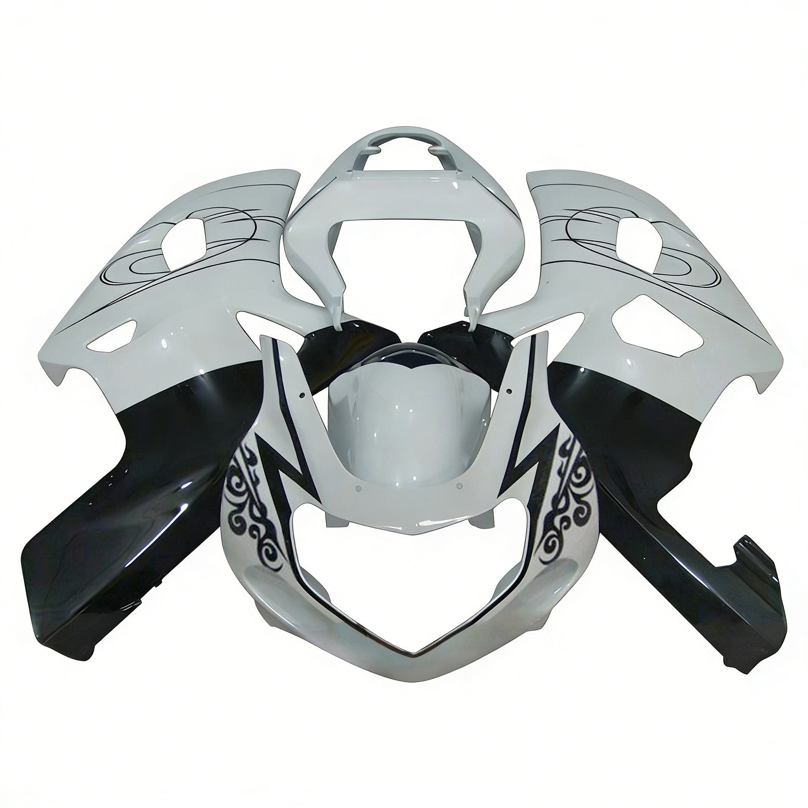 Amotopart Suzuki GSXR1000 2000-2002 K2 K2 Kit de Faremanage Corrier Plastic Abs