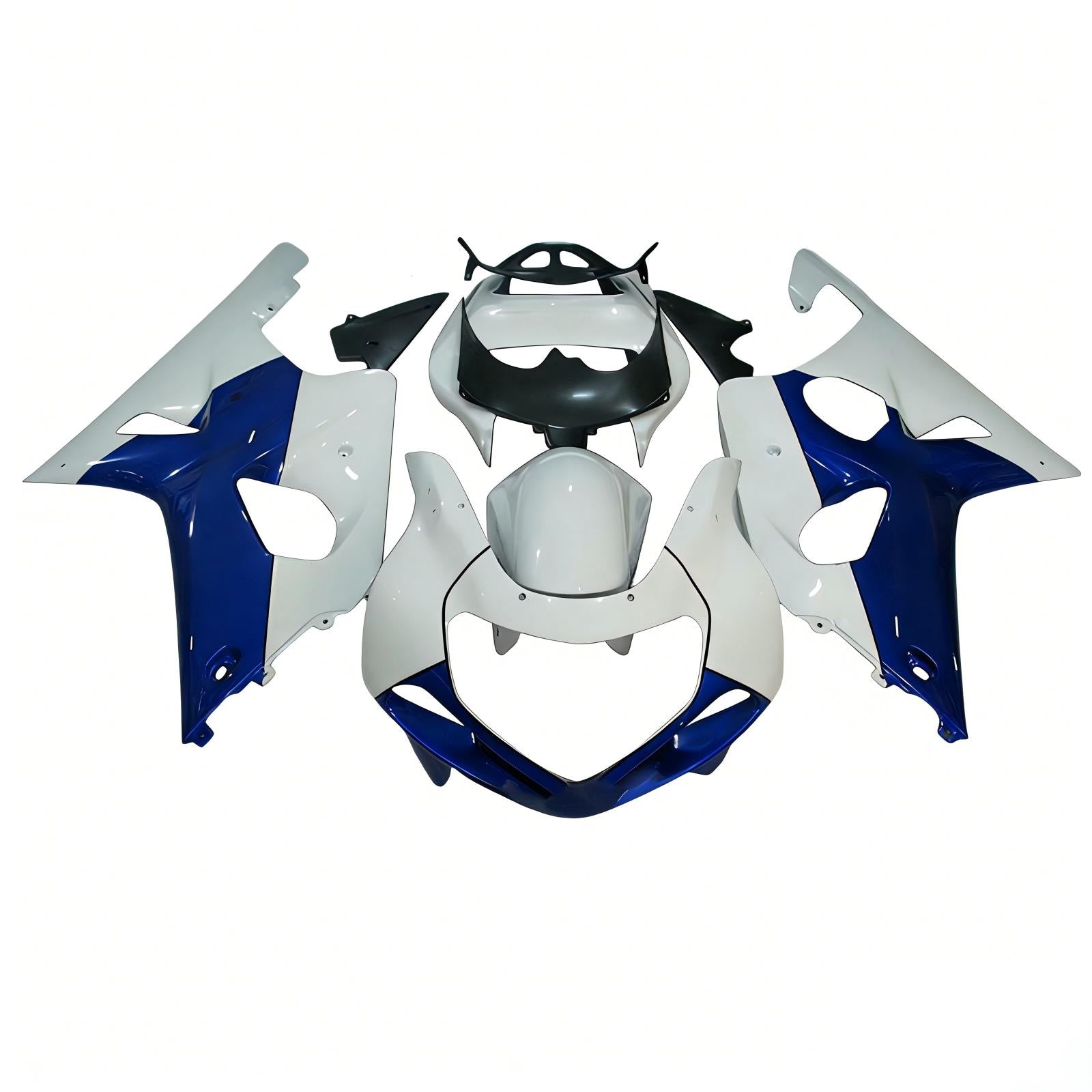 Amotopart Suzuki GSXR1000 2000-2002 K1 K2 Kit de carénage carrosserie plastique ABS