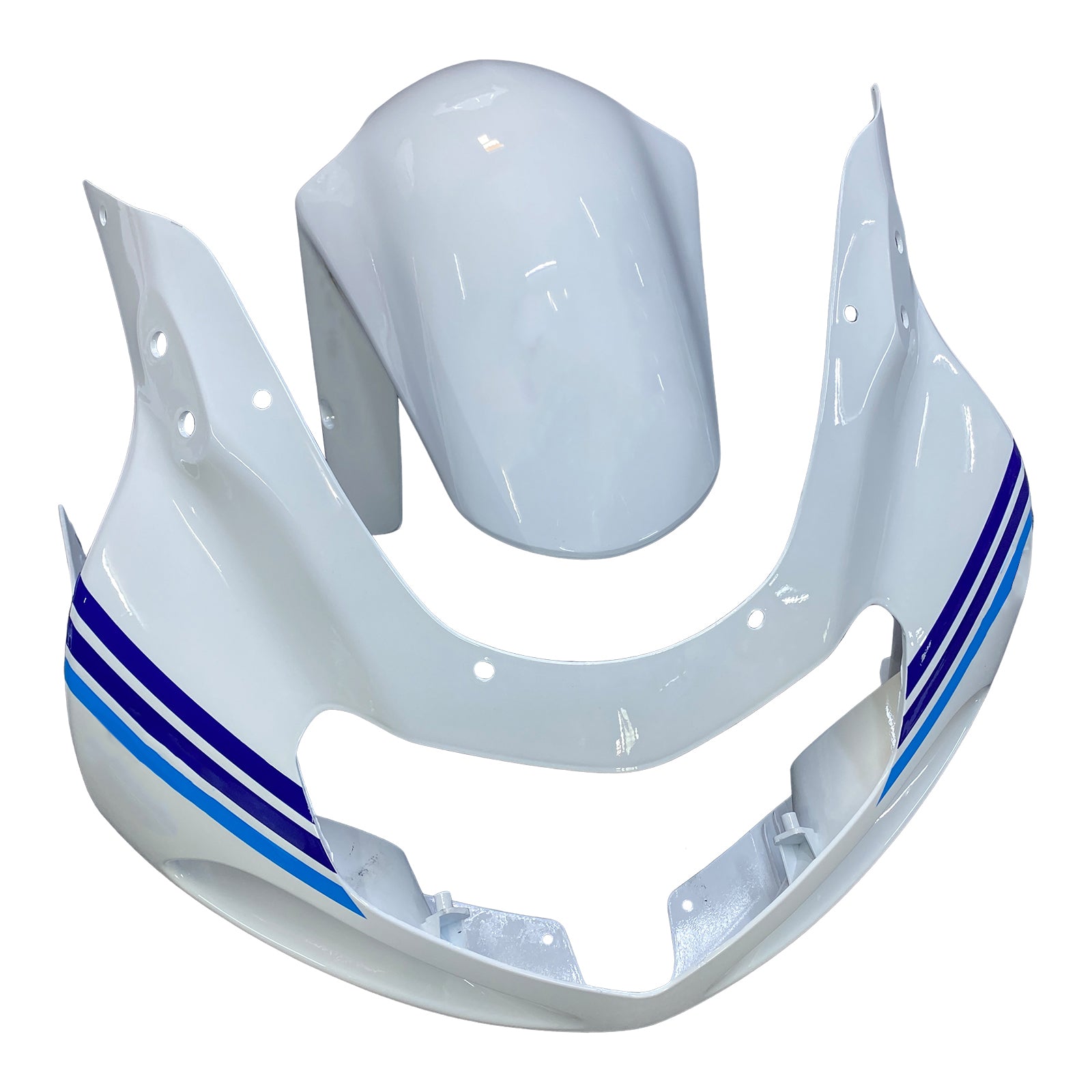 Amotopart Suzuki GSXR1000 2000-2002 K1 K2 Kit de carenado de carrocería de plástico ABS