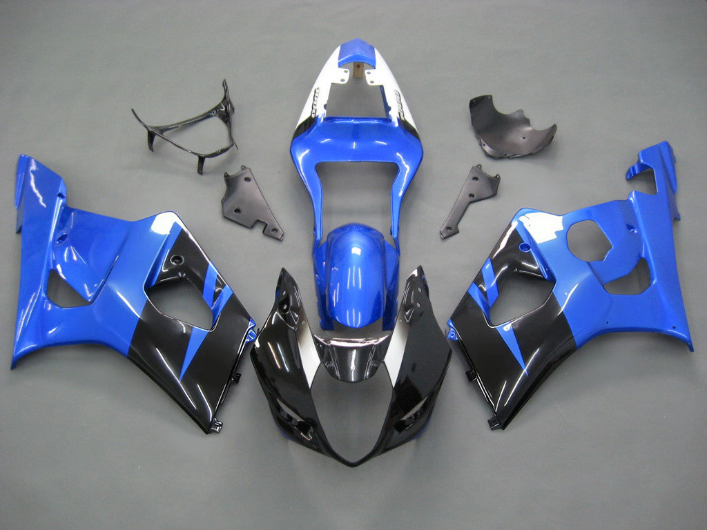 Amotopart voor GSXR1000 2003-2004 Carrosserie Black Blue AB