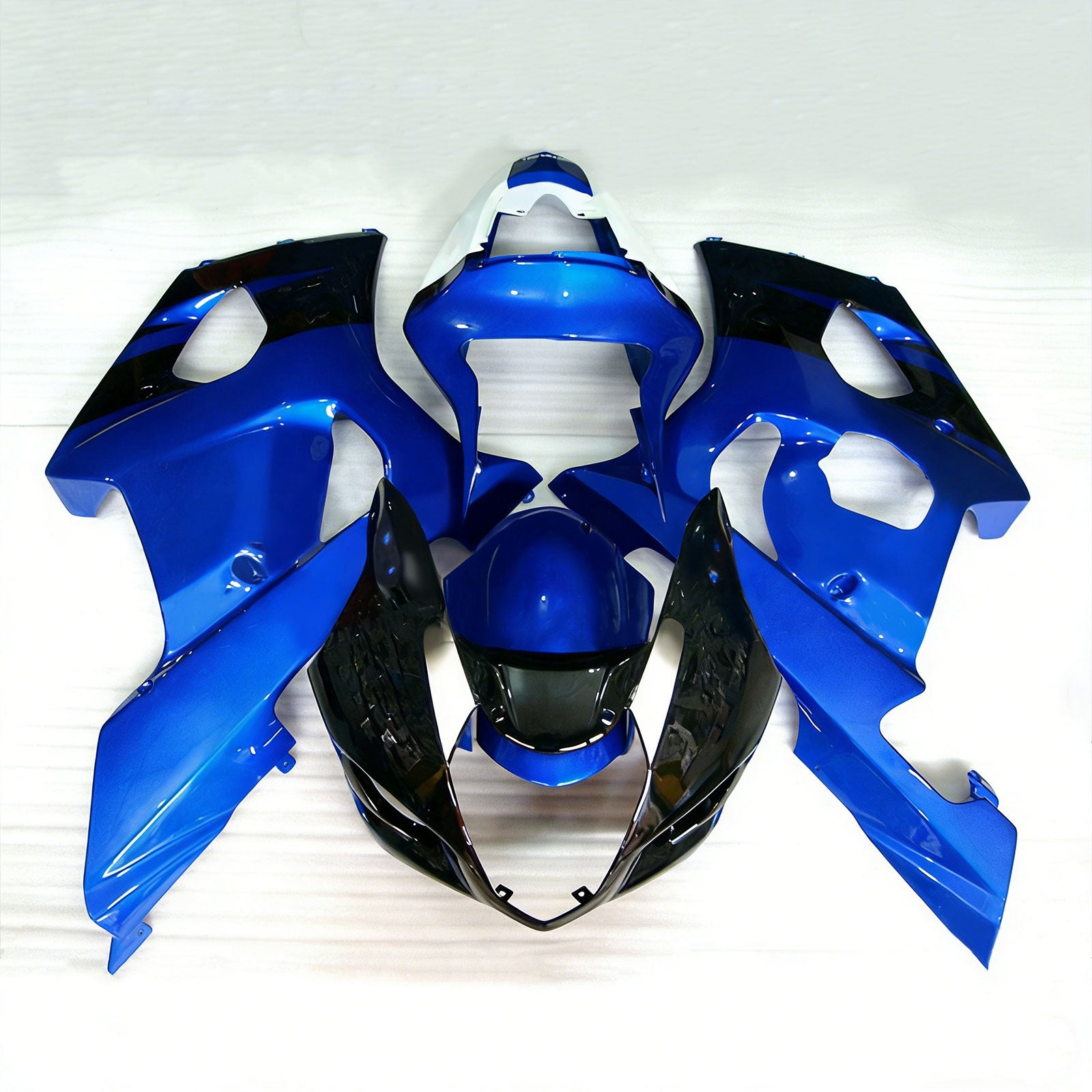 Amotopart Suzuki GSXR1000 2003-2004 K3 Kit Carénage Carrosserie Plastique ABS