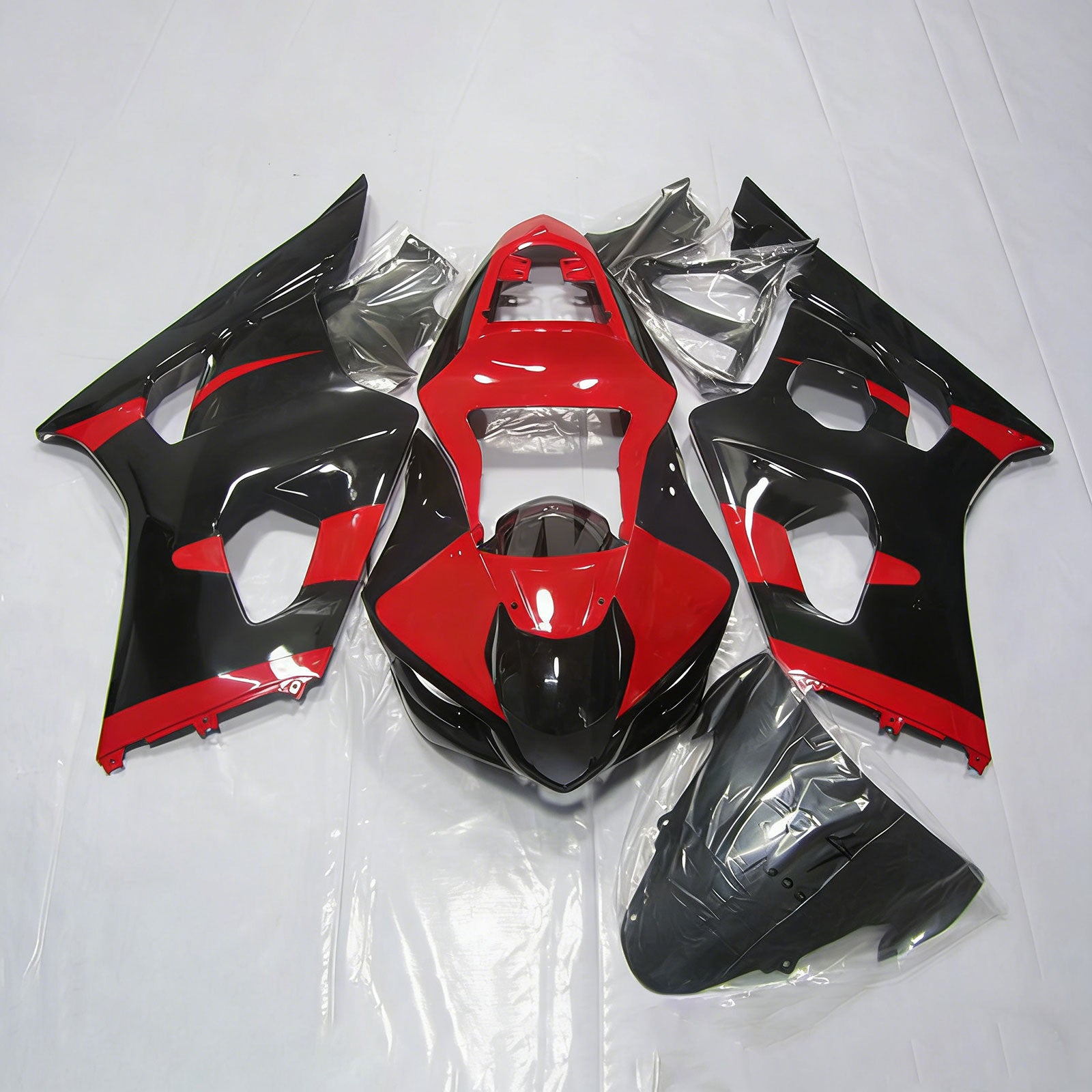 Amotopart Suzuki GSXR1000 2003-2004 K3 Kit Carroserie Plastic Abs