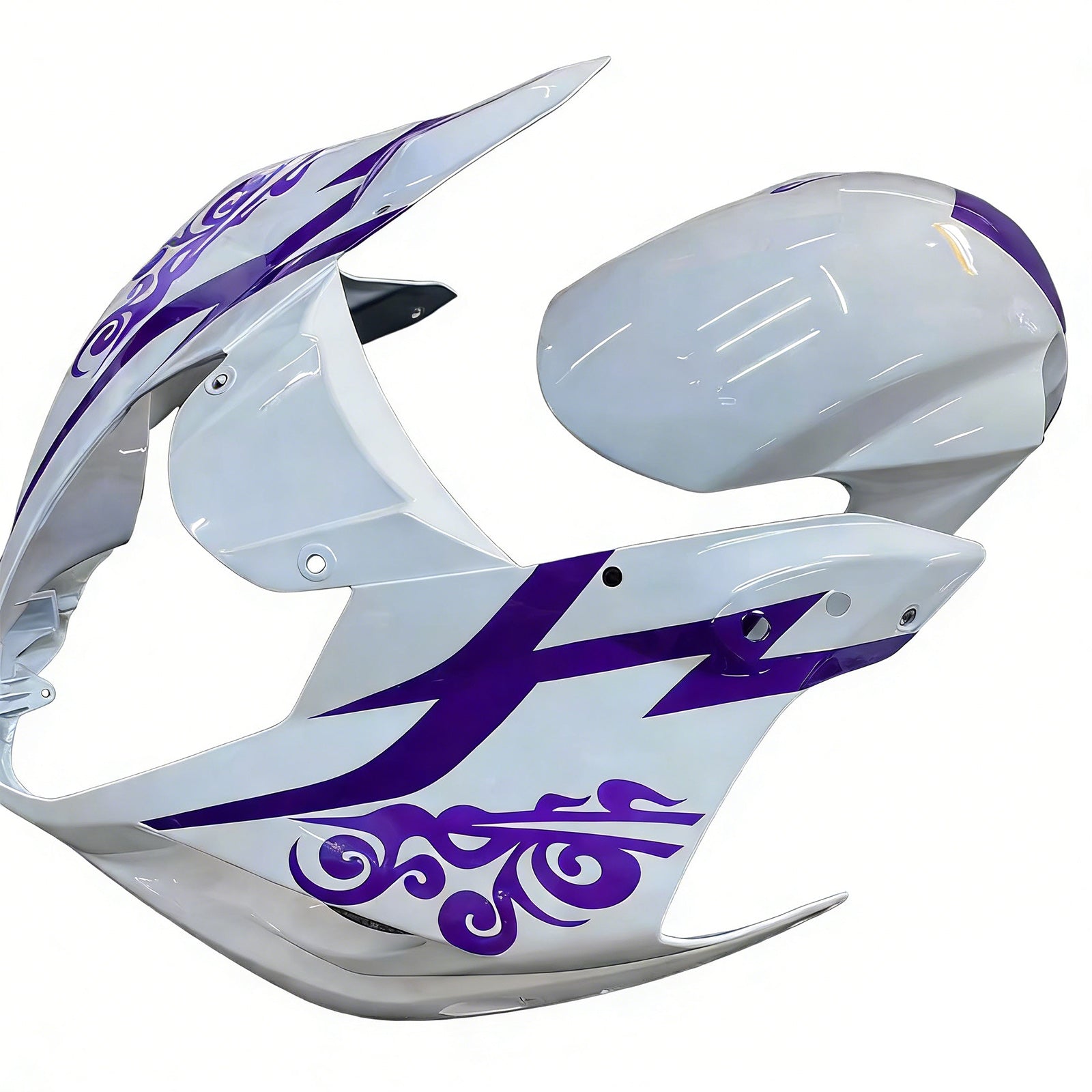 Amotopart Suzuki GSXR1000 2003-2004 K3 Kit Carénage Carrosserie Plastique ABS