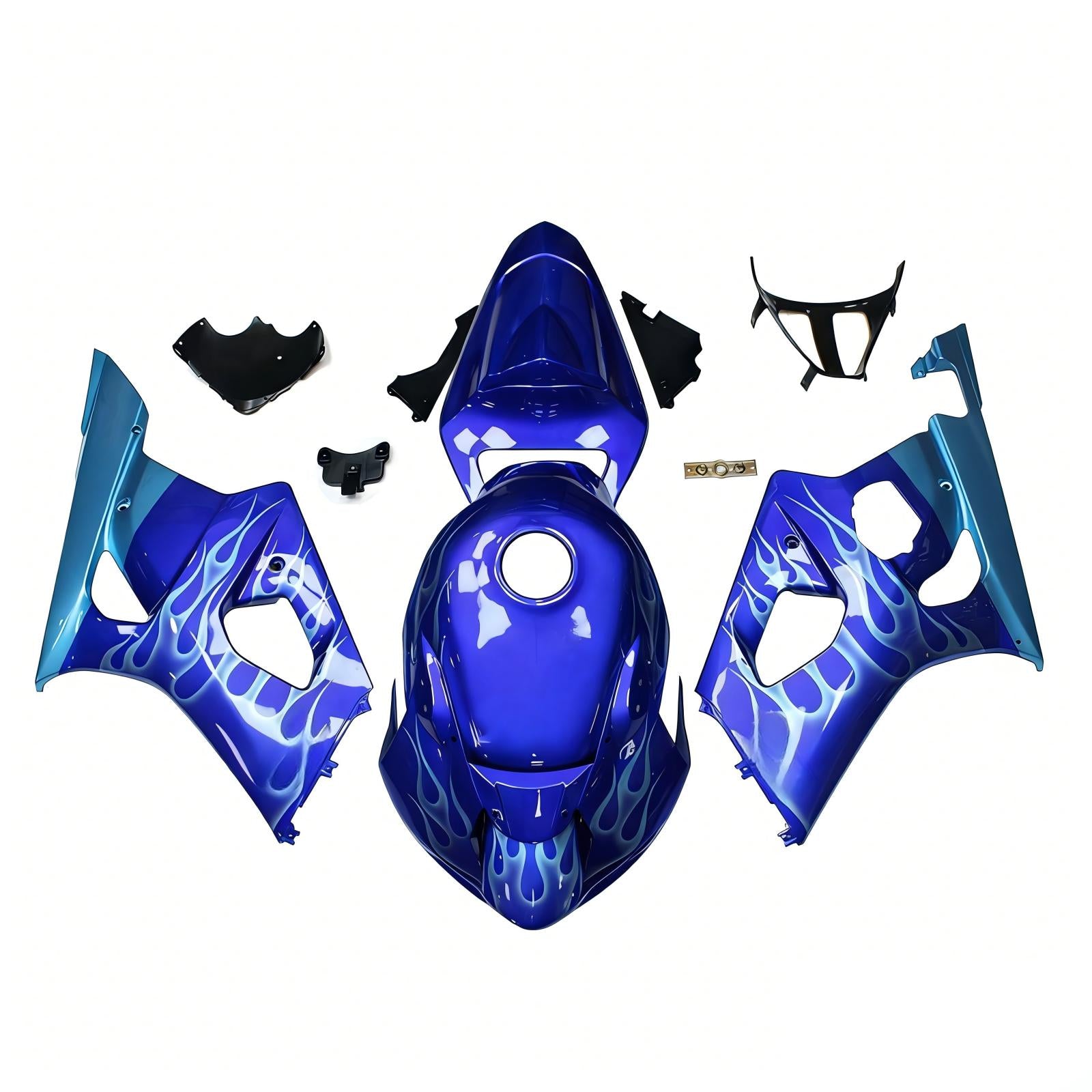 2003-2004 Suzuki GSXR1000 K3 Kit de carénage d'injection carrosserie plastique ABS
