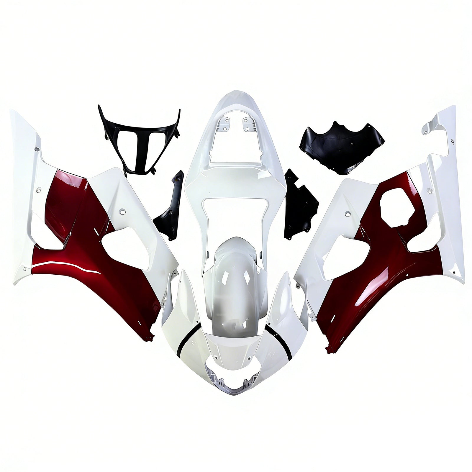 2003-2004 Suzuki GSXR1000 K3 Kit de carénage d'injection carrosserie plastique ABS