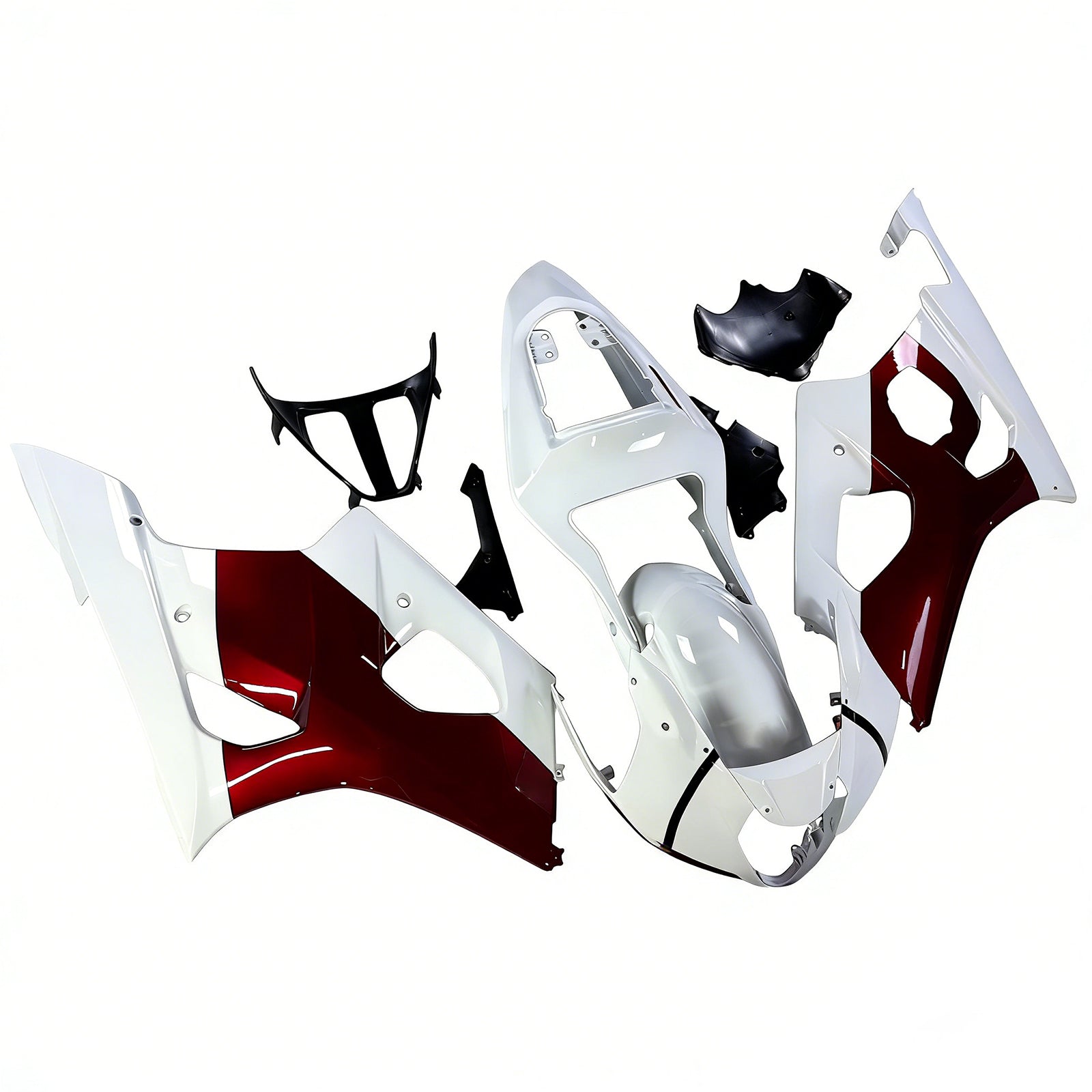 2003-2004 Suzuki GSXR1000 K3 Kit de carénage d'injection carrosserie plastique ABS