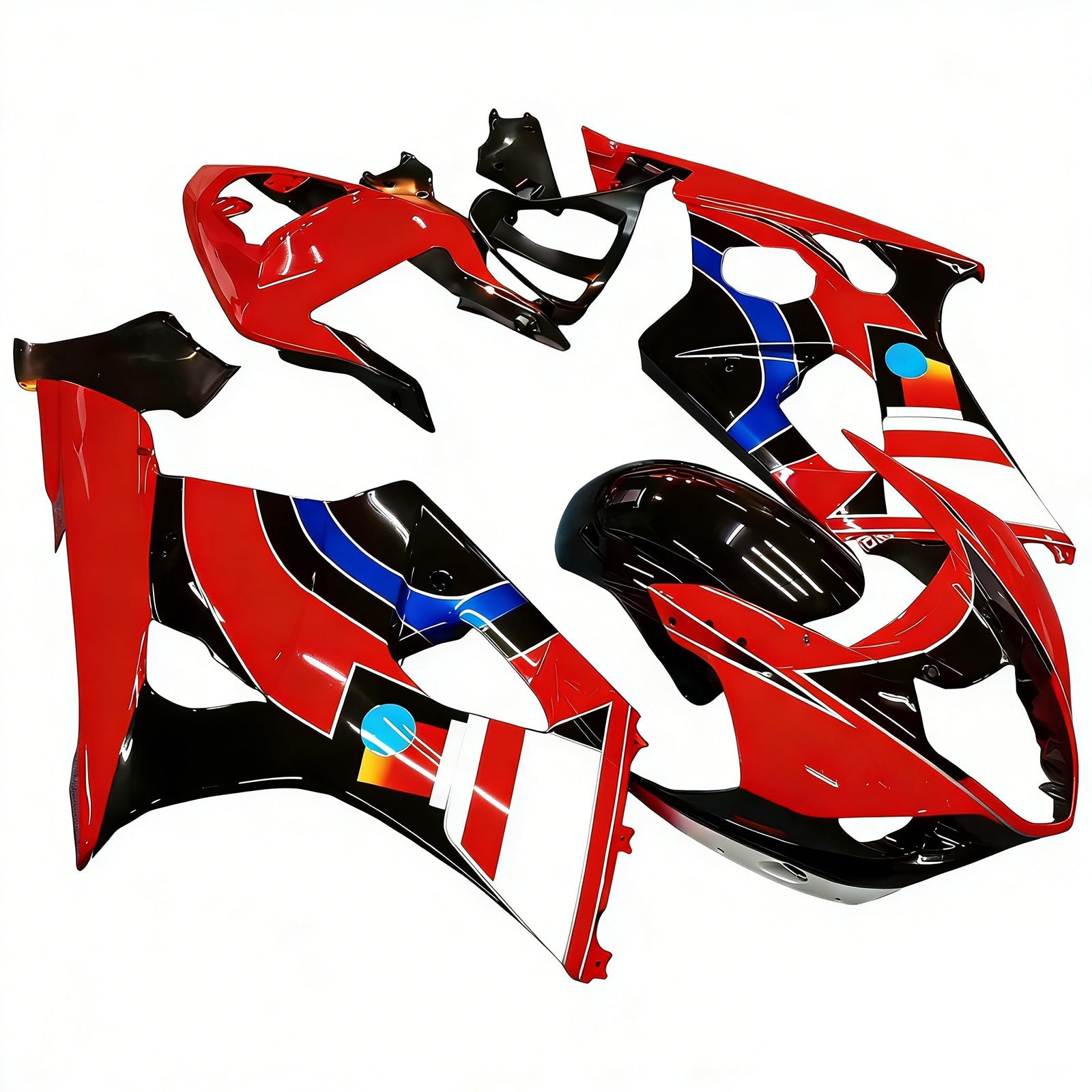 2003-2004 Suzuki GSXR1000 K3 Kit de carénage d'injection carrosserie plastique ABS