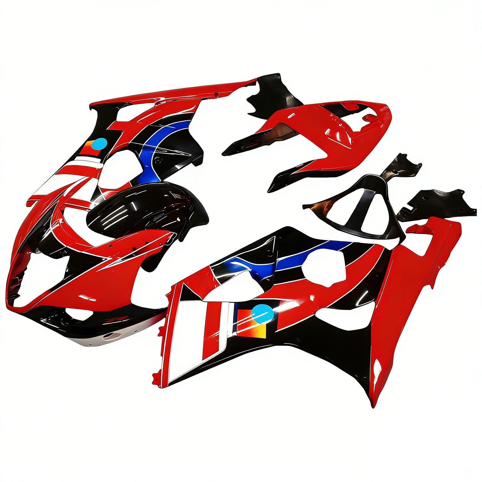 2003-2004 Suzuki GSXR1000 K3 Kit de carénage d'injection carrosserie plastique ABS