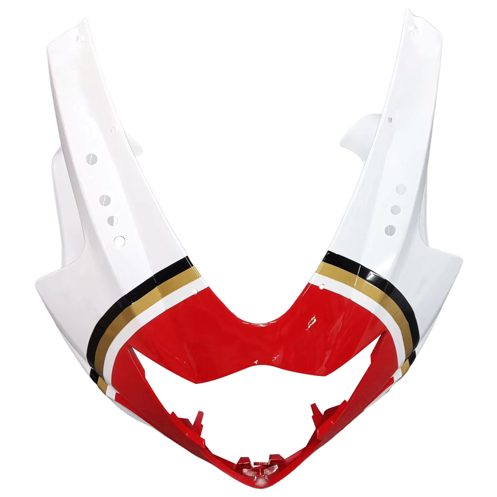 Amotopart Carénages 2005-2006 Suzuki GSXR 1000 Blanc &amp; Rouge Lucky Strike Generic