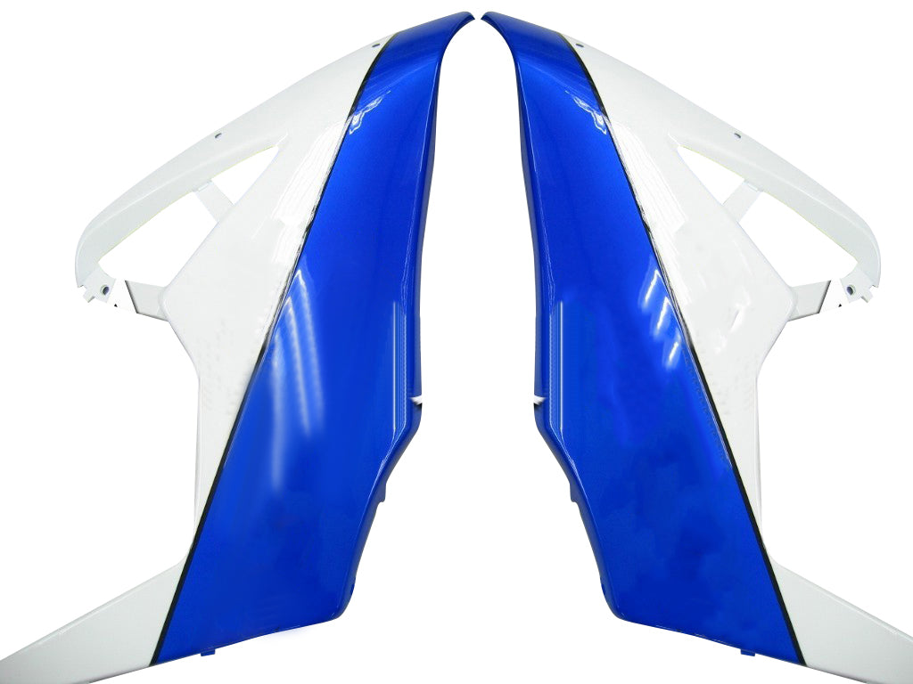 Amotopart Carénages 2005-2006 Suzuki GSXR 1000 Blanc &amp; Bleu Jordan Generic