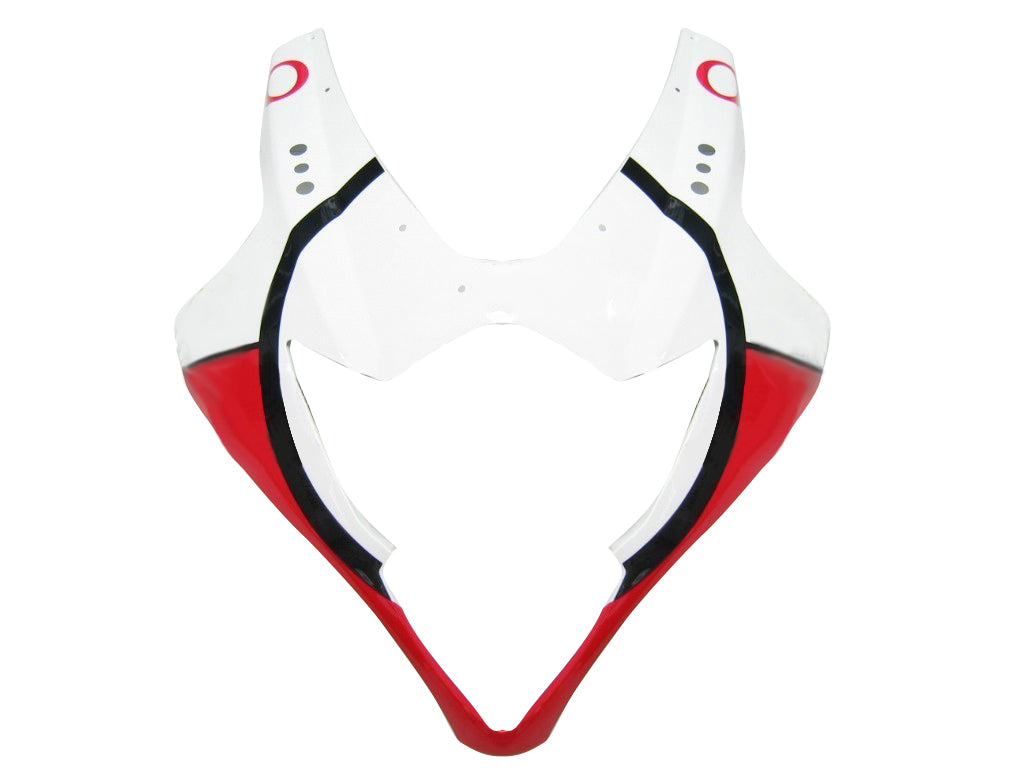 Amotopart Fairing 2005-2006 Suzuki GSXR 1000 White and Red Jordan Generic
