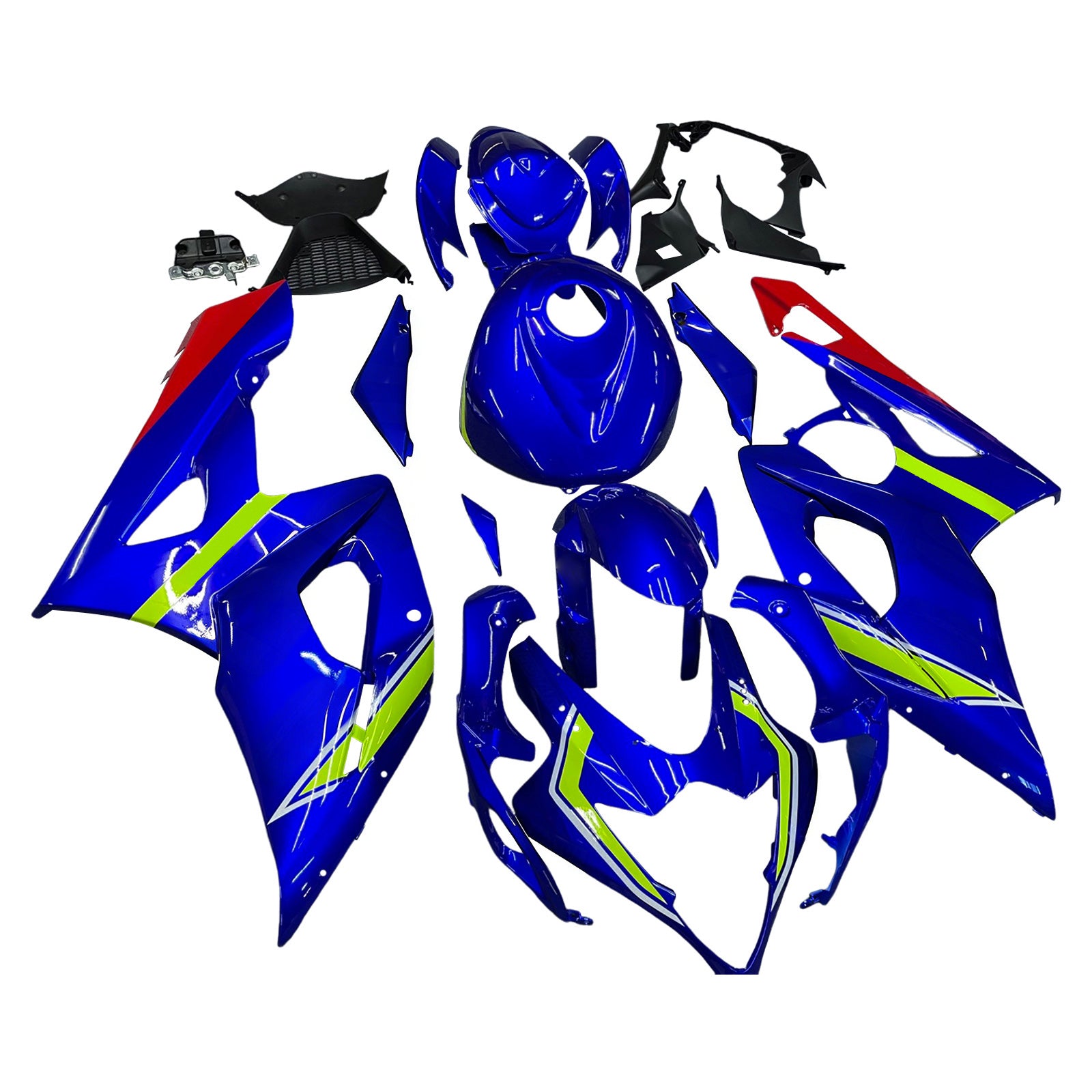 Amotopart Suzuki GSXR1000 2005-2006 K5 Kit de Farerage Corrosserie Plastic Abs