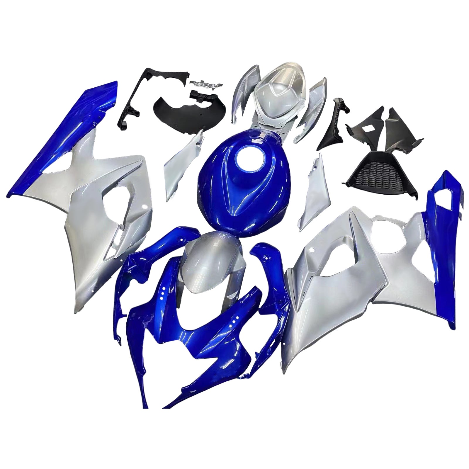 Amotopart Suzuki GSXR1000 2005-2006 K5 ABS muovinen korin suojasarja