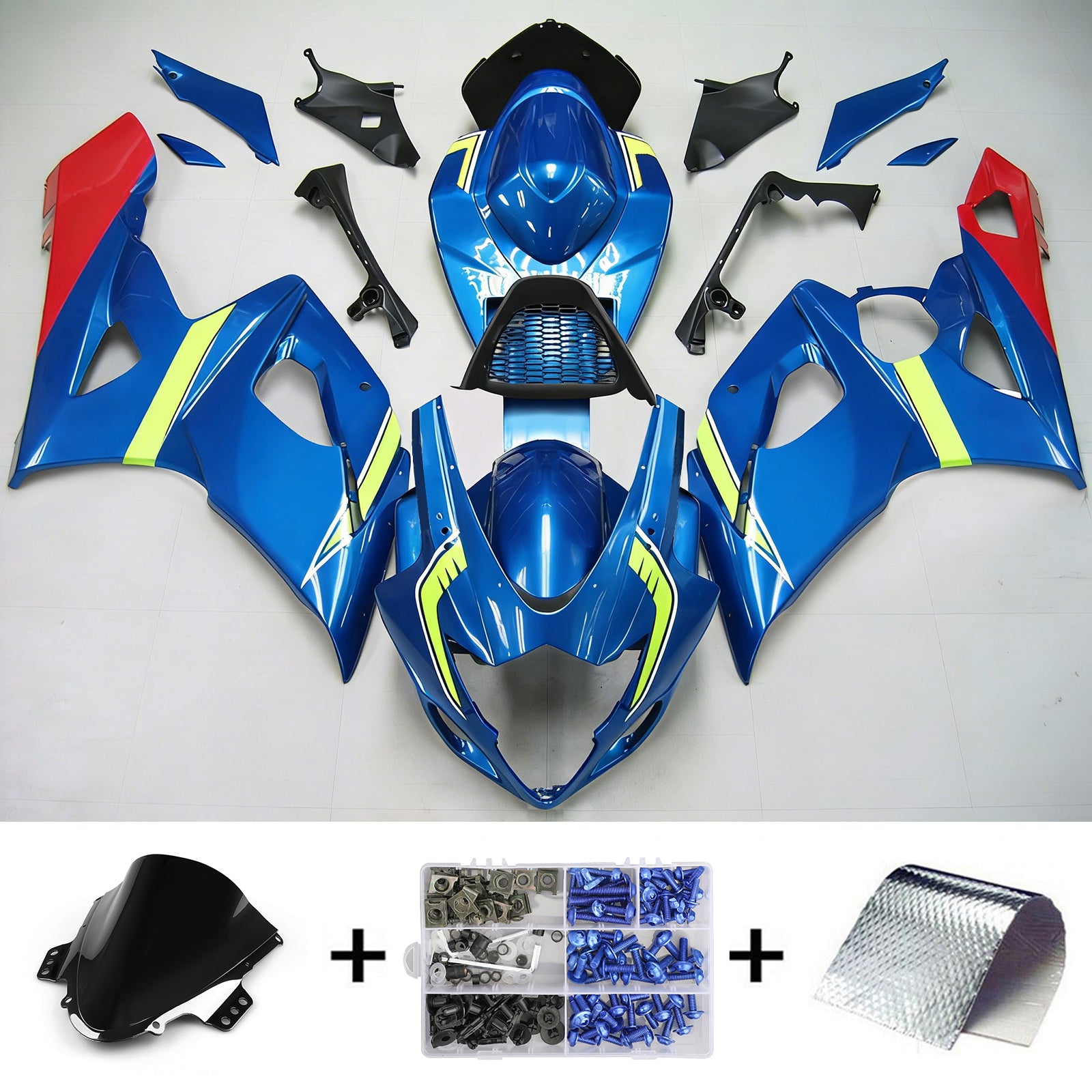 Kit de carénage Amotopart Suzuki GSXR1000 2005-2006