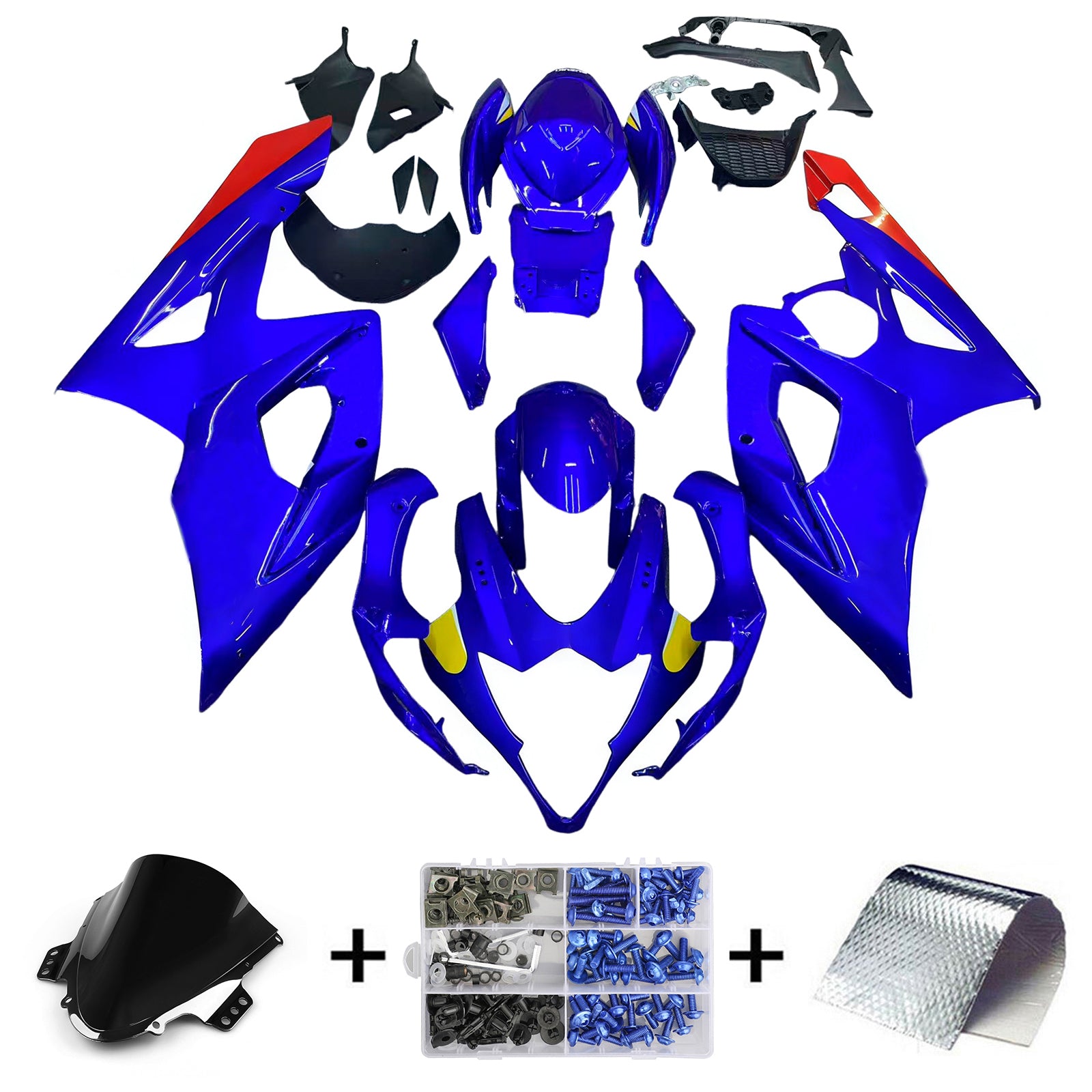 Kit de carénage Amotopart Suzuki GSXR1000 2005-2006