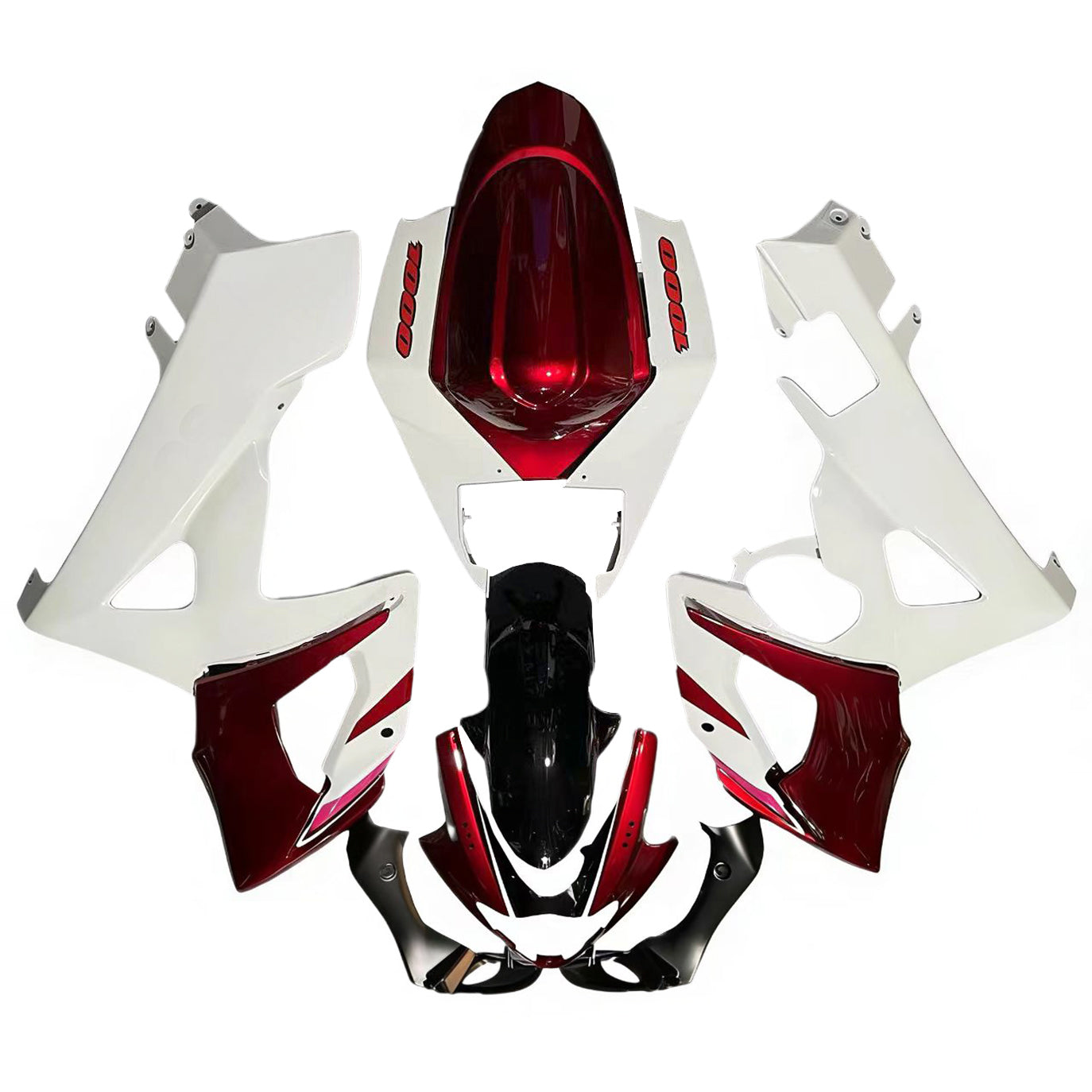 Amotopart Suzuki GSXR1000 2005-2006 K5 Kit de carénage carrosserie plastique ABS