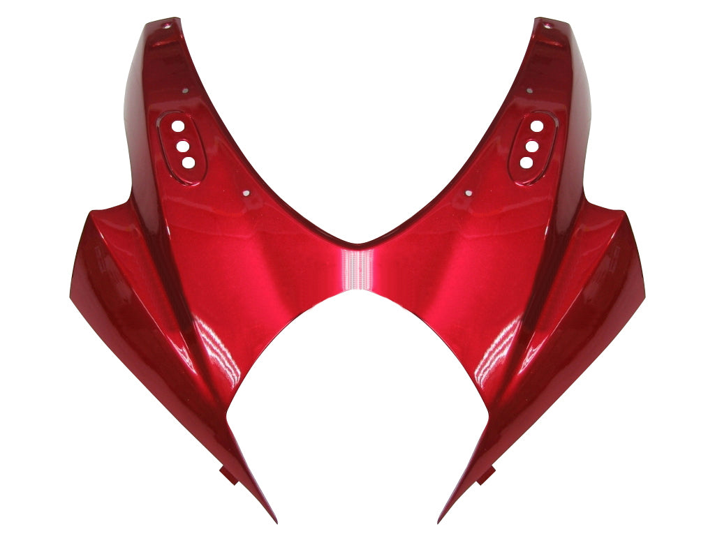 Amotopart Carénages 2007-2008 Suzuki GSXR 1000 Rouge Cerise &amp; Noir GSXR Generic