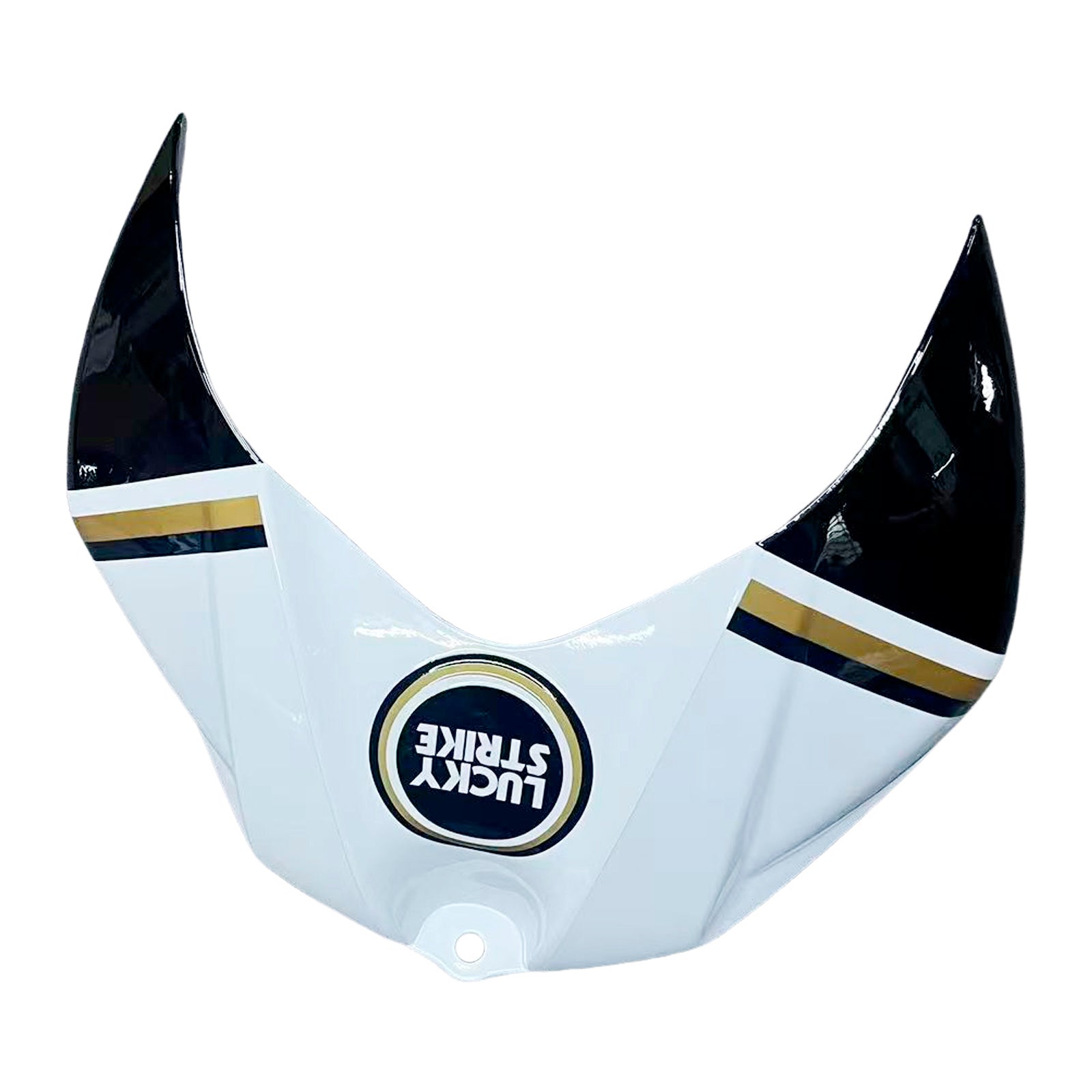 Carénages Amotopart 2007-2008 Suzuki GSXR 1000 Blanc Noir Or Lucky Strike Generic