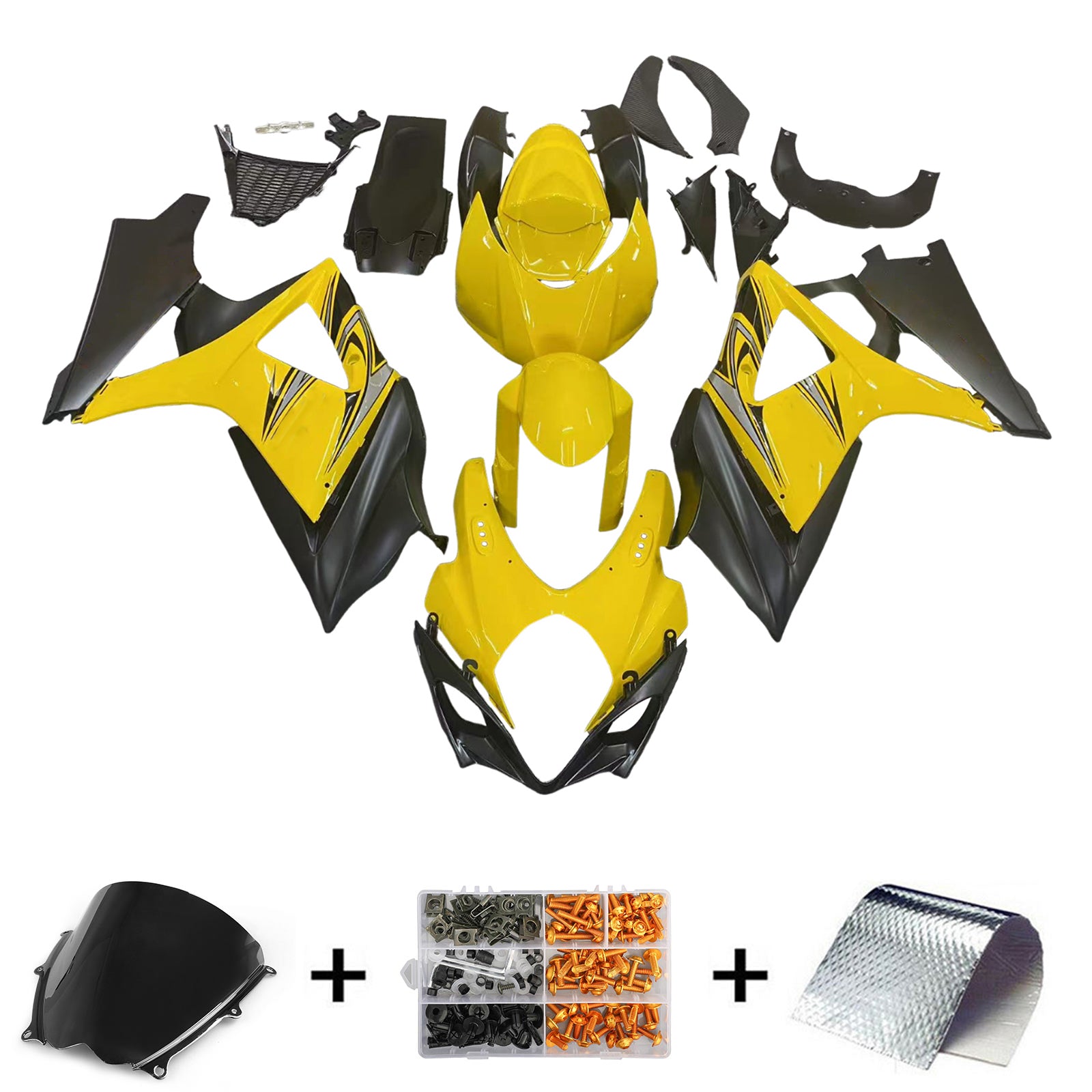 Kit de carénage Amotopart Suzuki GSXR1000 2007-2008