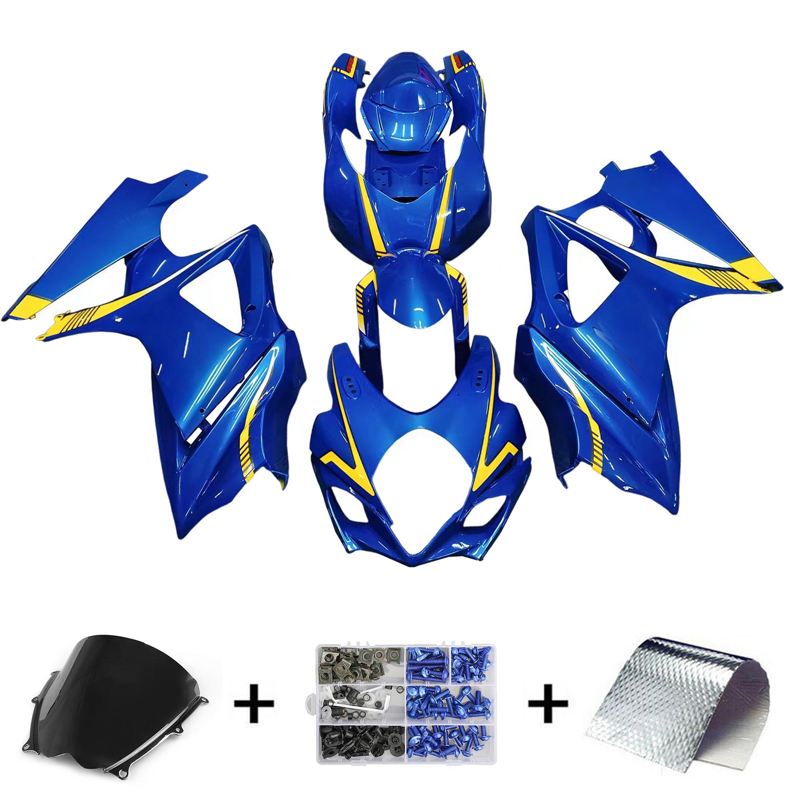 Kit de carénage Amotopart Suzuki GSXR1000 2007-2008