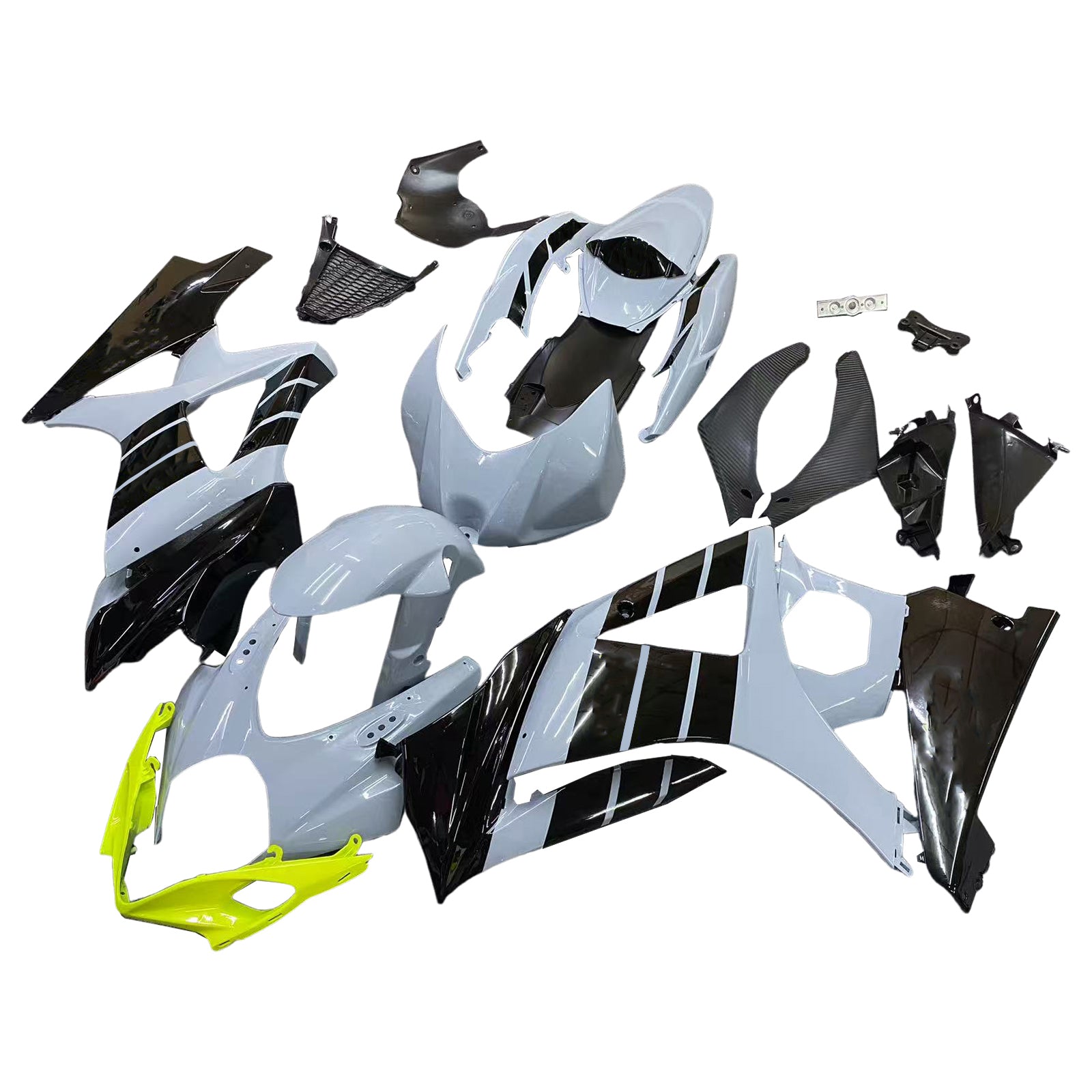 Amotopart Suzuki GSXR1000 2007-2008 K7 Kit de Faremanage Corrosserie plastični abs