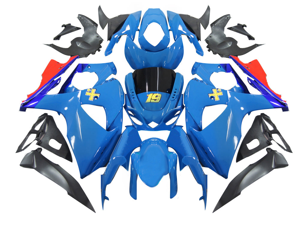 Owiewki Amotopart 2009-2016 Suzuki GSXR 1000 Blue Rizla Generic