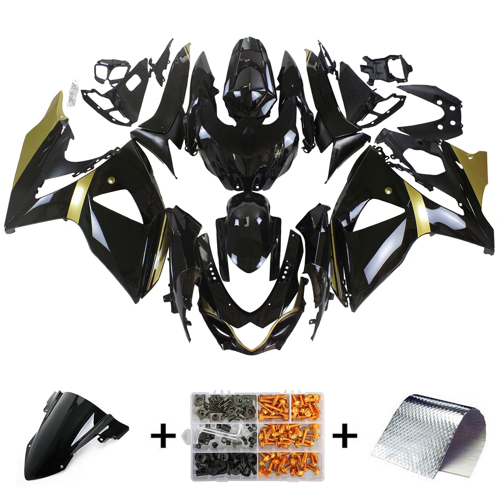 Kit de carénage Amotopart Suzuki GSXR1000 2009-2016