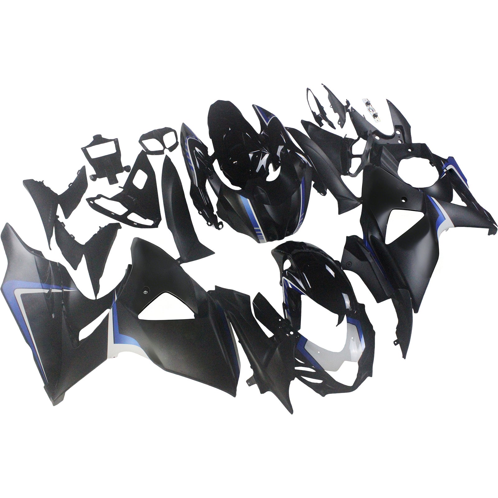 Amotopart Suzuki GSXR1000 2009-2016 K9 Kit Carénage Carrosserie Plastique ABS