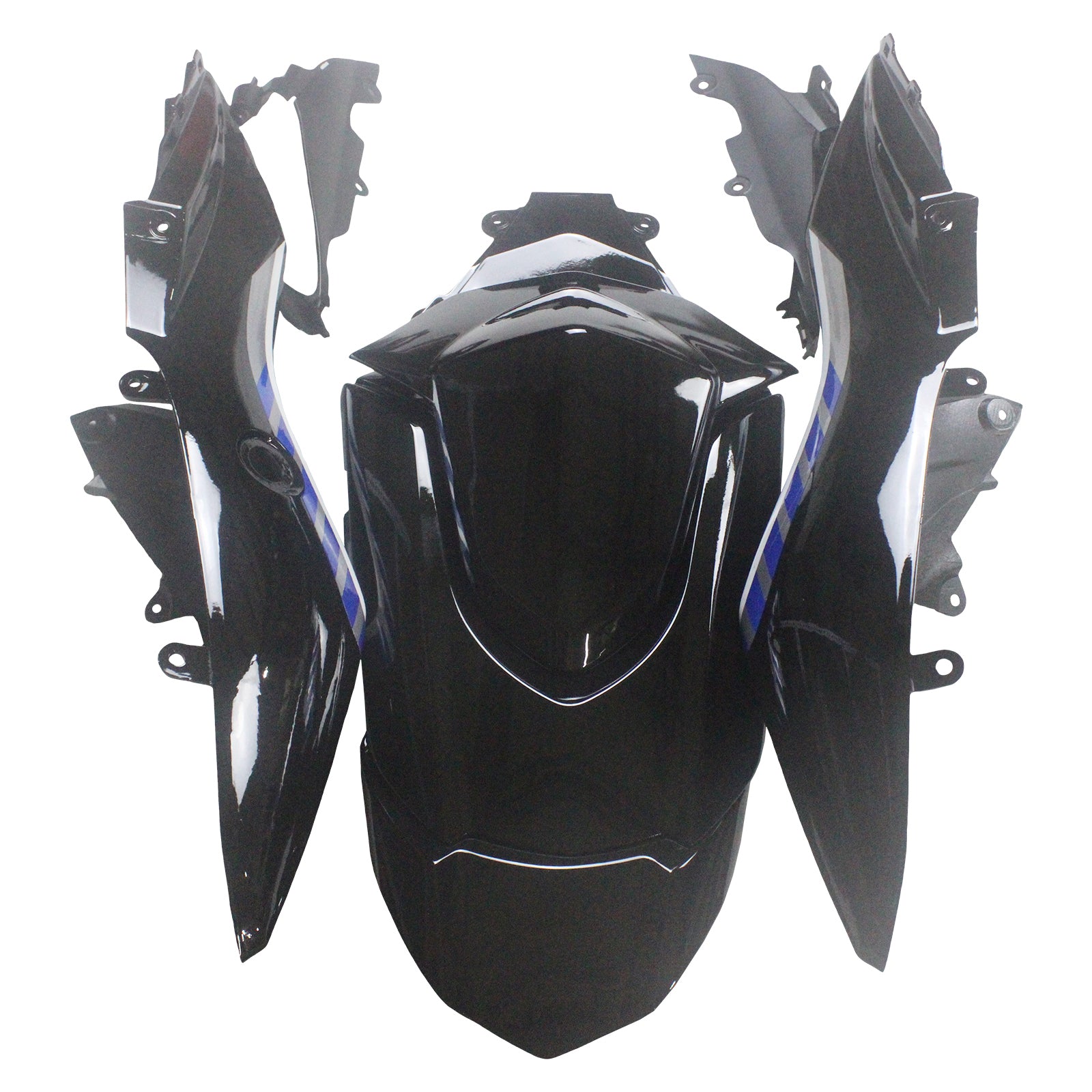 Amotopart Suzuki GSXR1000 2009-2016 K9 Kit Carénage Carrosserie Plastique ABS